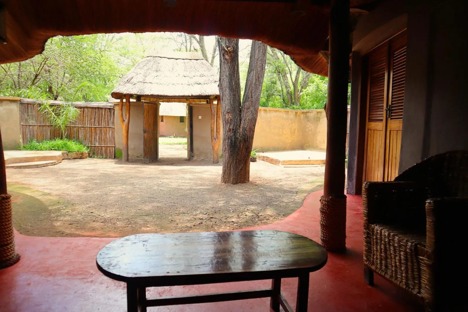 Patio in Munga Eco-Lodge