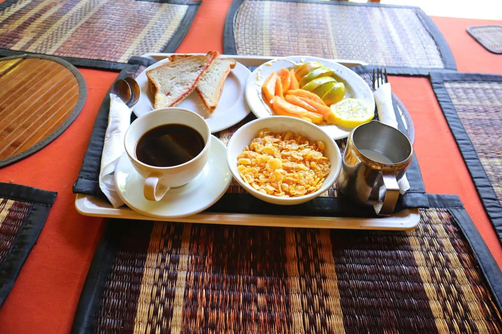 Breakfast in Munga Eco-Lodge