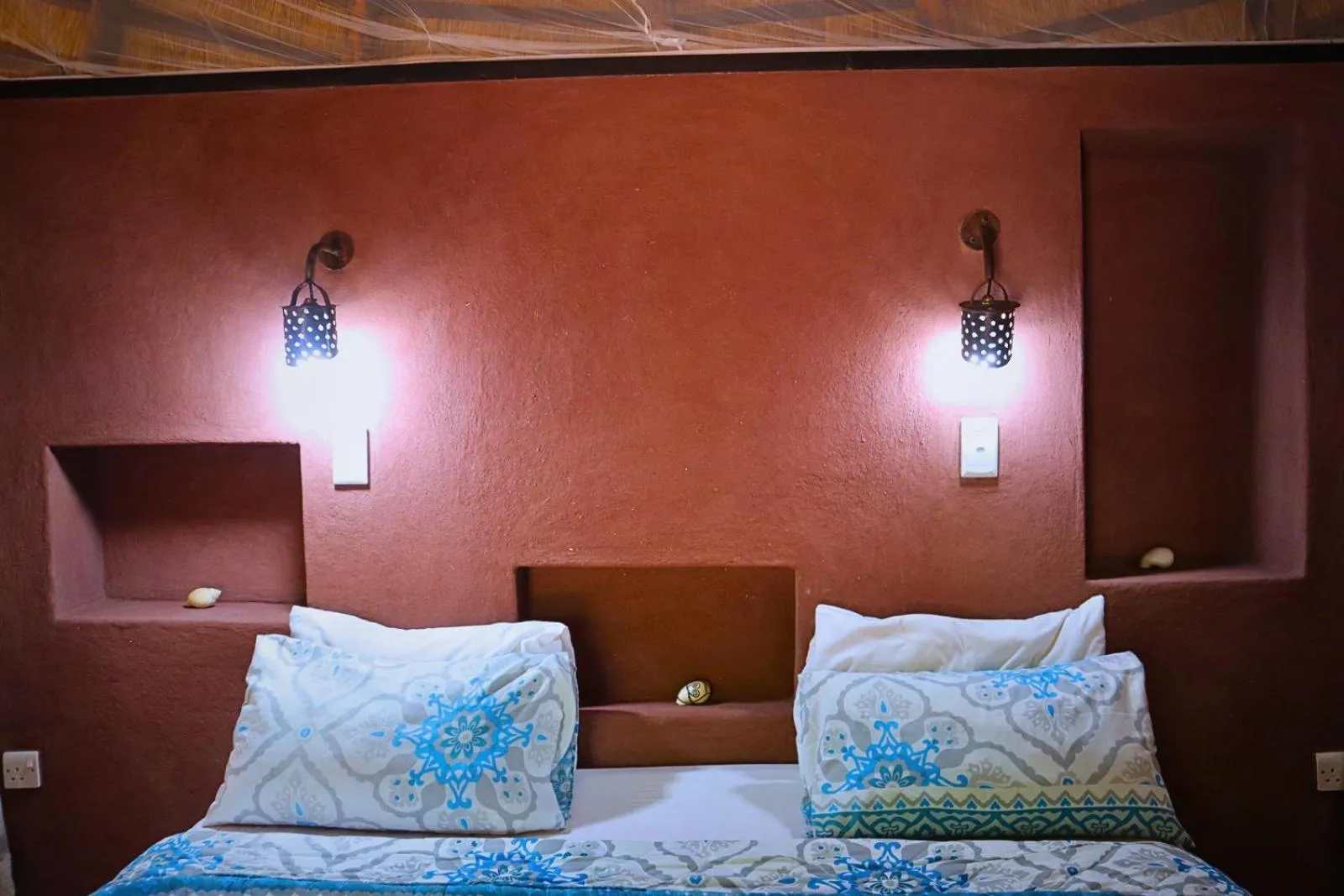 Bed in Munga Eco-Lodge