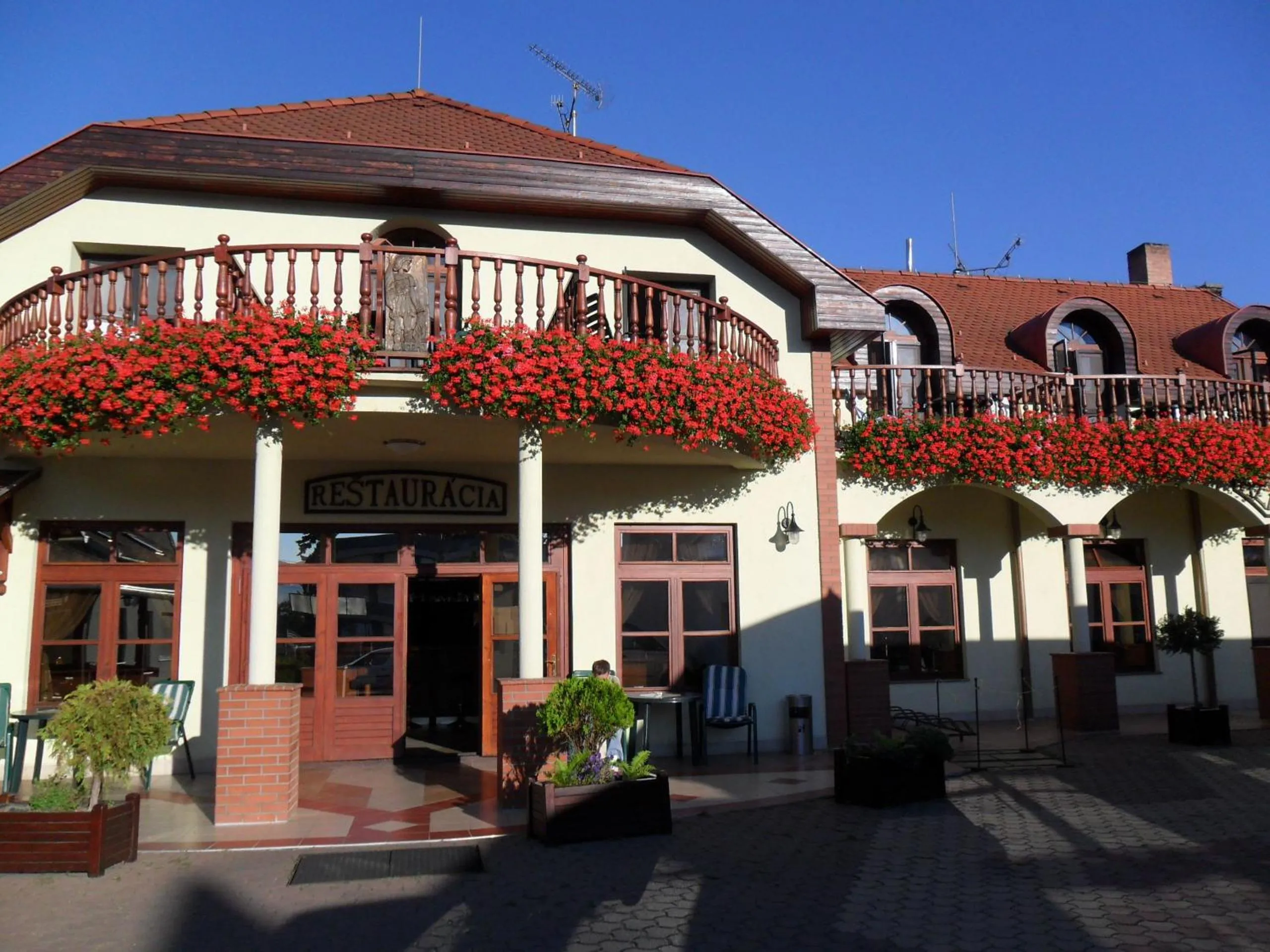 Facade/entrance in Hotel St.Florian Sturovo