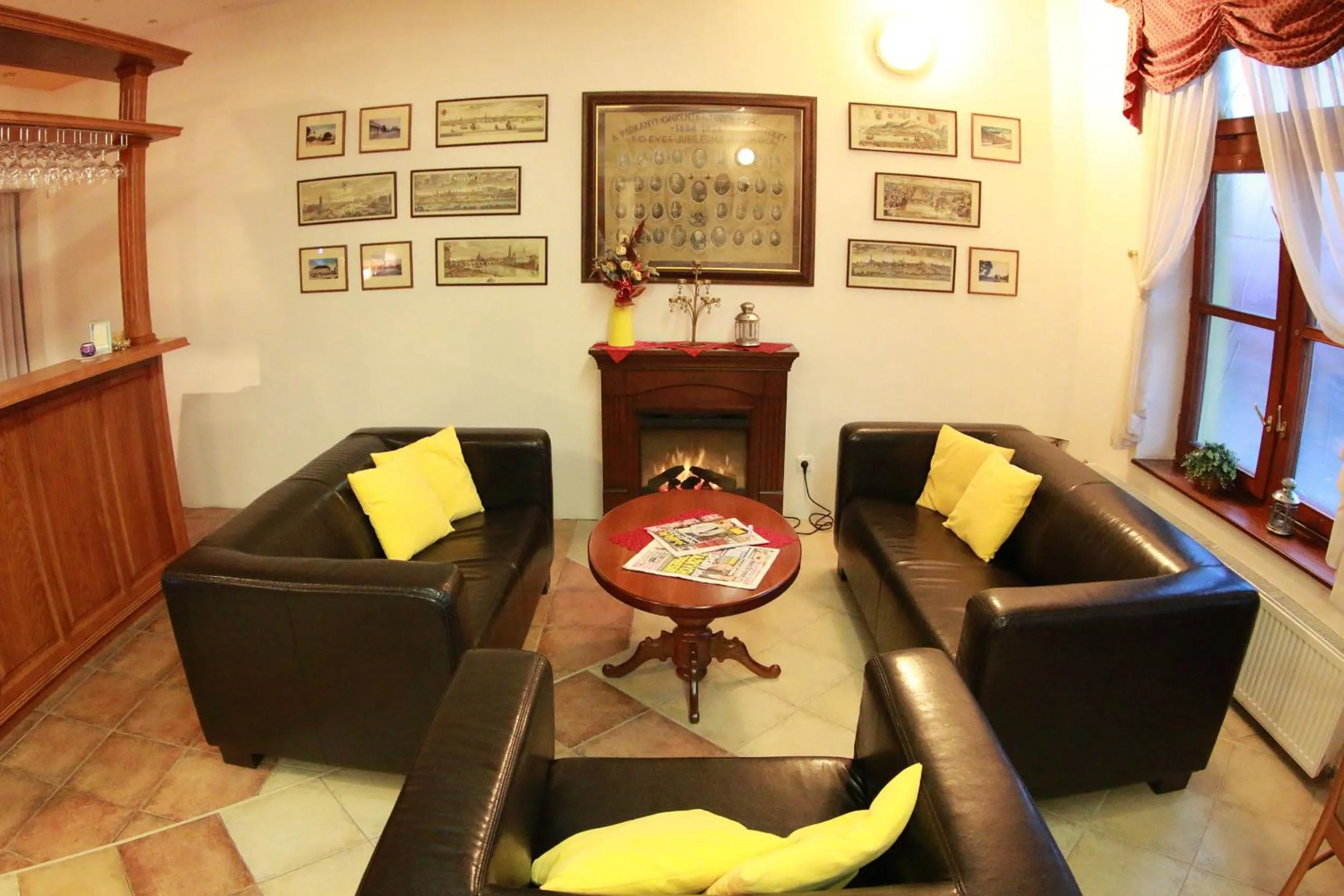 Seating area in Hotel St.Florian Sturovo