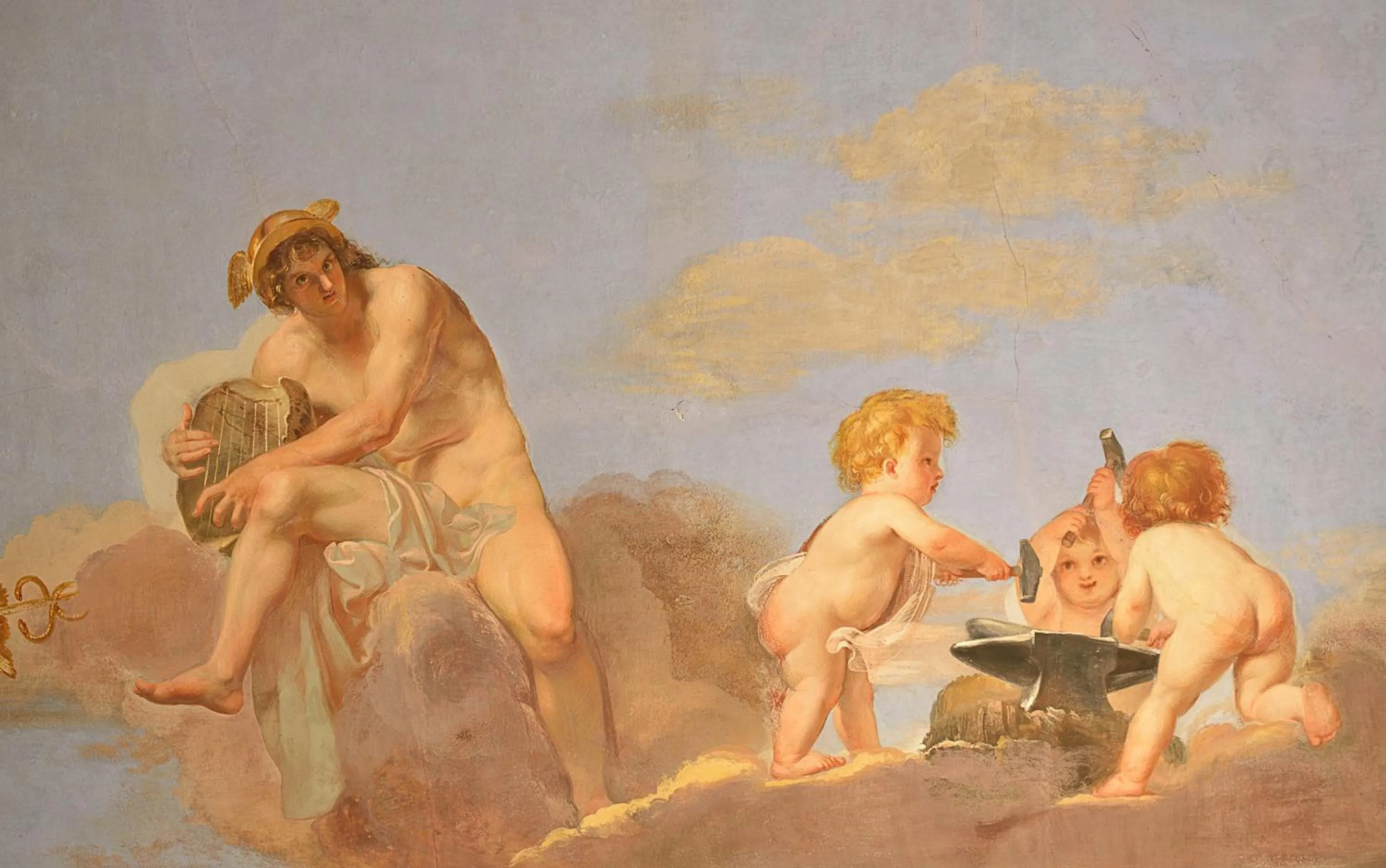 Decorative detail in Palazzo Guicciardini