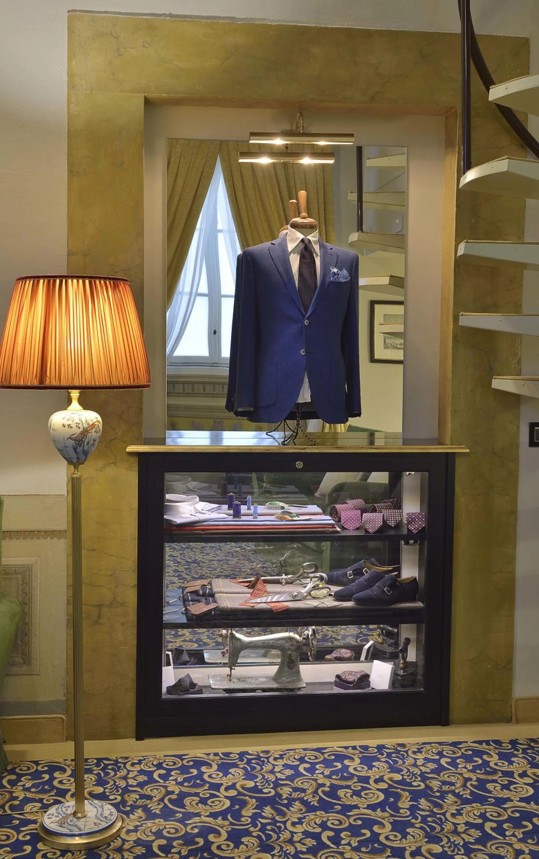 Decorative detail in Palazzo Guicciardini