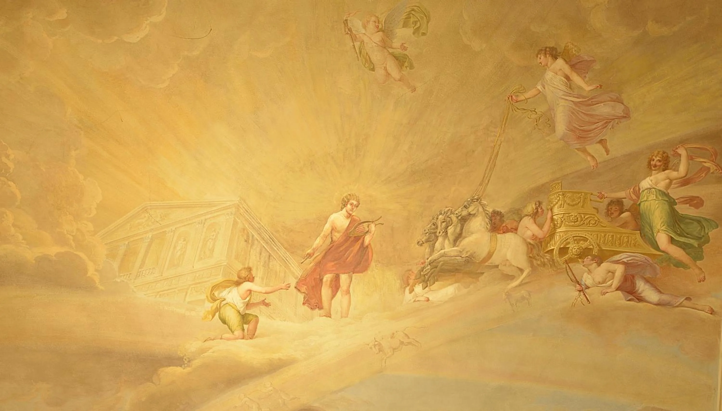 Decorative detail in Palazzo Guicciardini