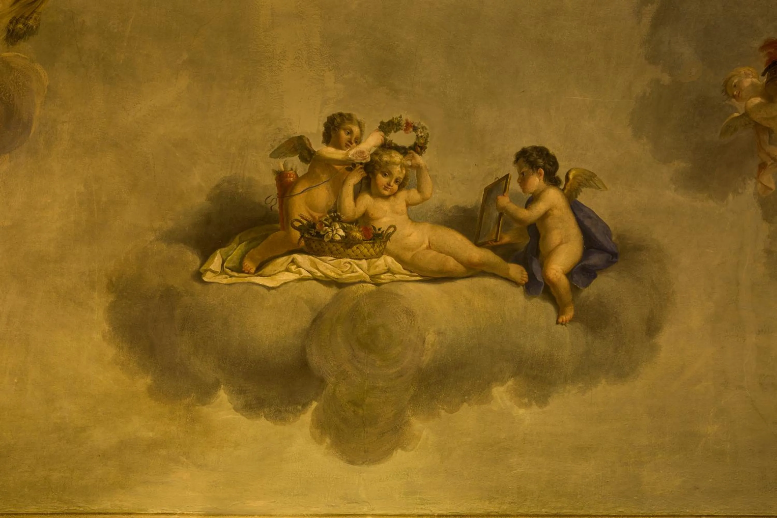 Decorative detail in Palazzo Guicciardini