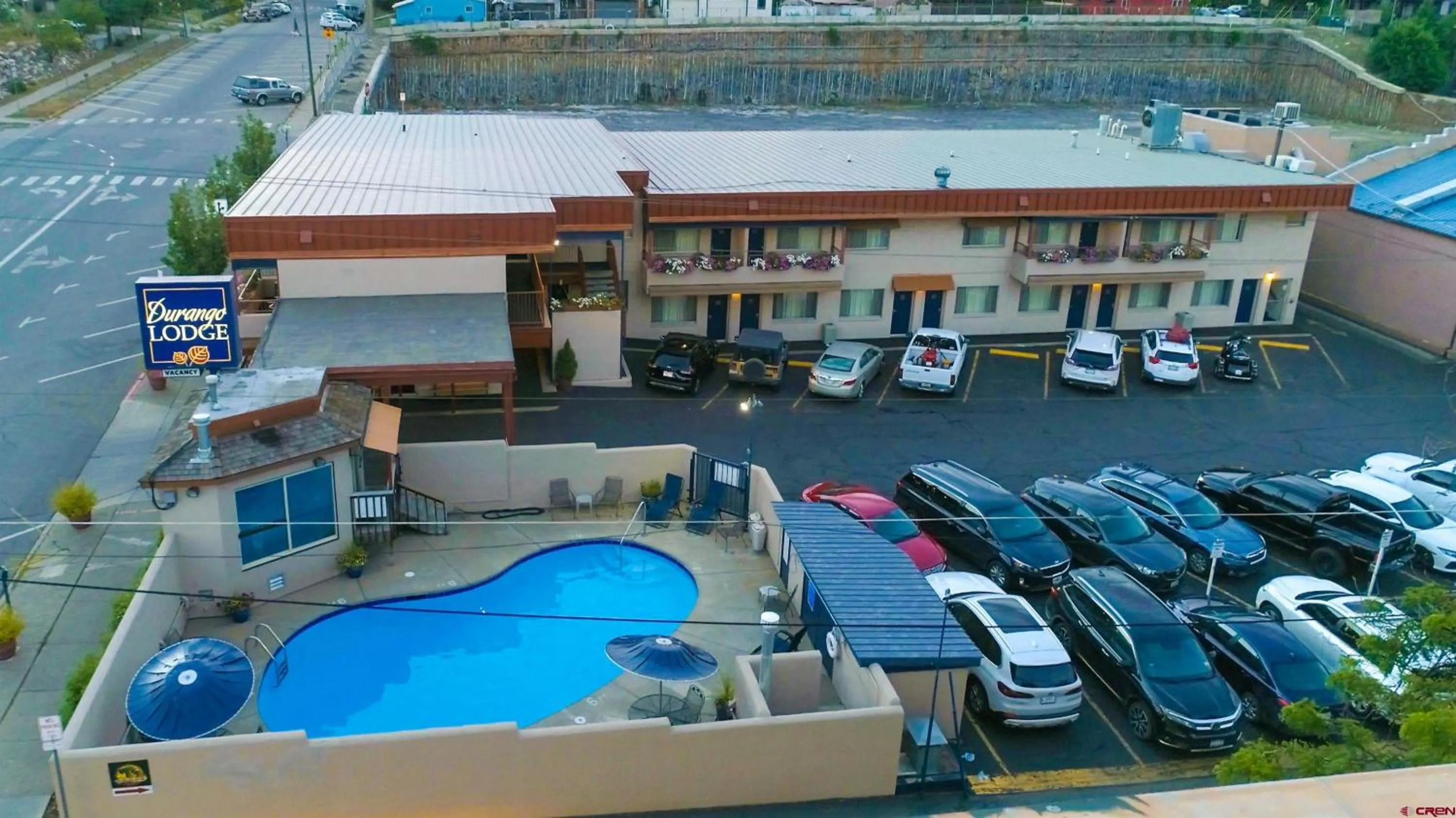 Property building in The Durango Lodge