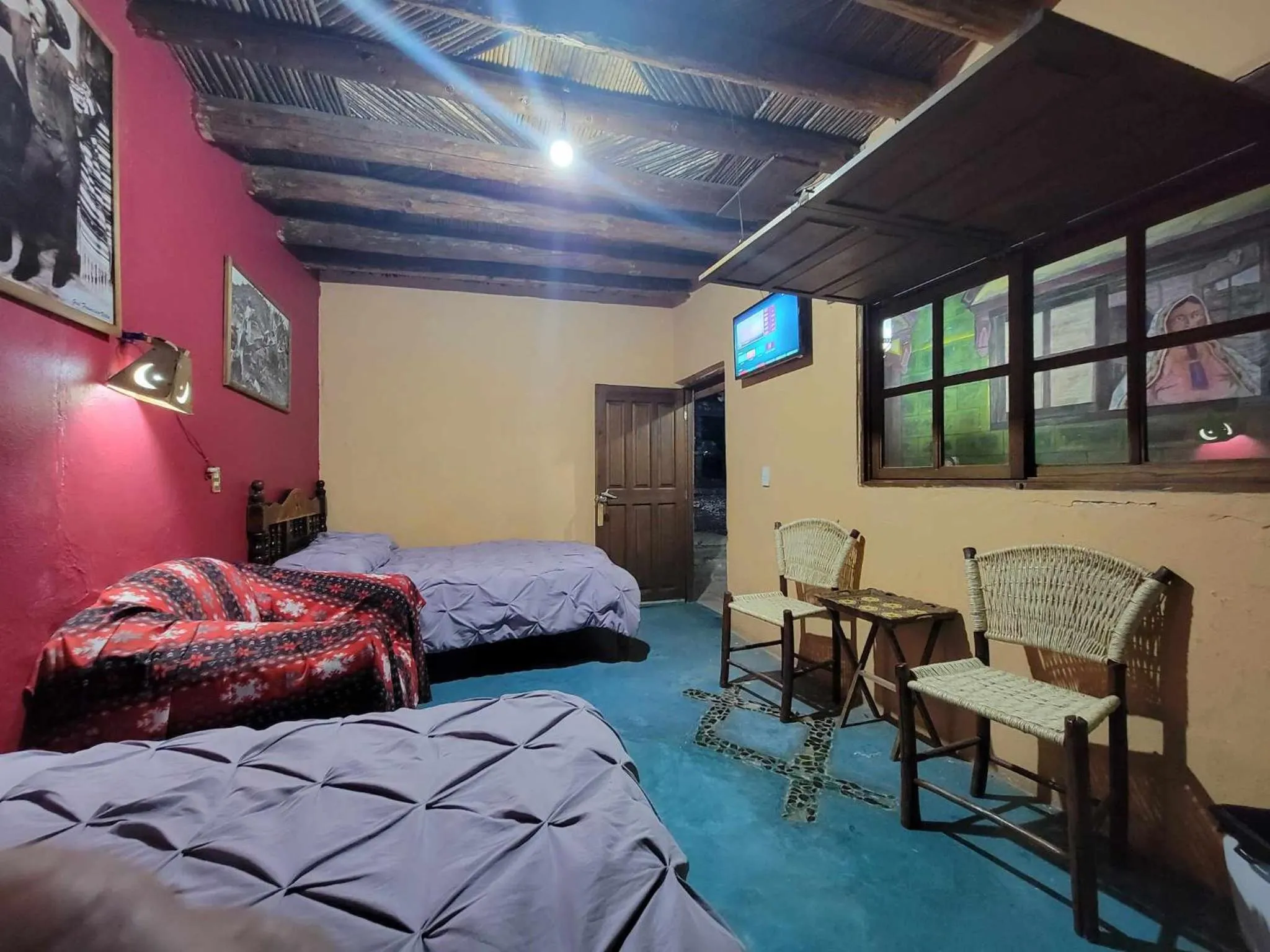 Bed in HOTEL RINCÓN MAGICO REAL DE CATORCE