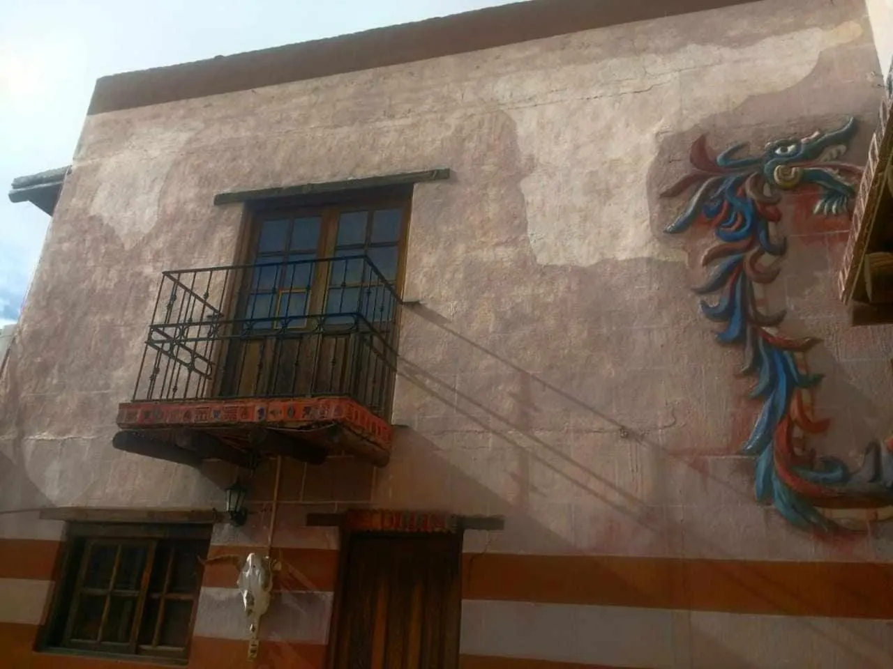 Balcony/Terrace in HOTEL RINCÓN MAGICO REAL DE CATORCE
