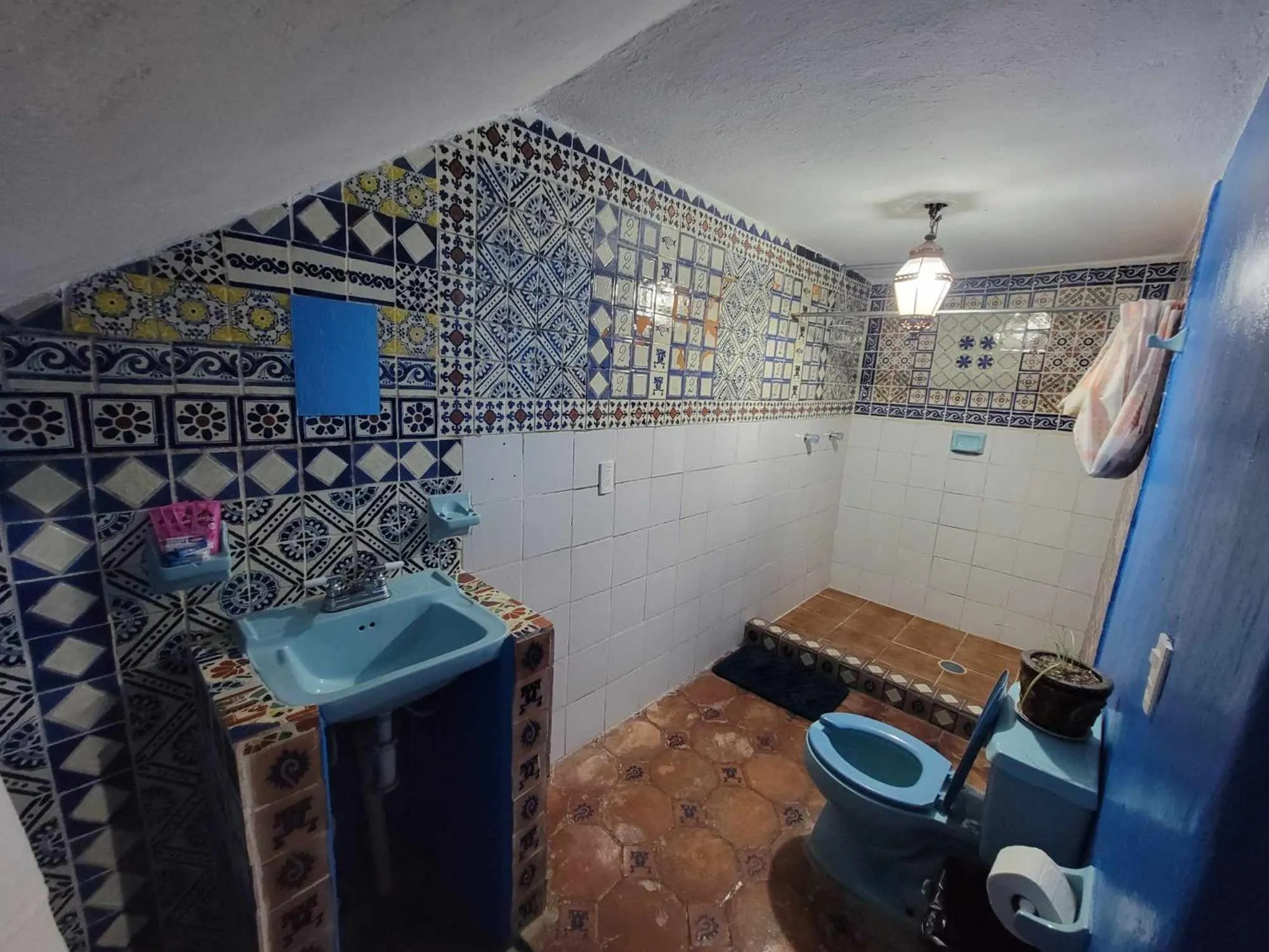 Shower in HOTEL RINCÓN MAGICO REAL DE CATORCE