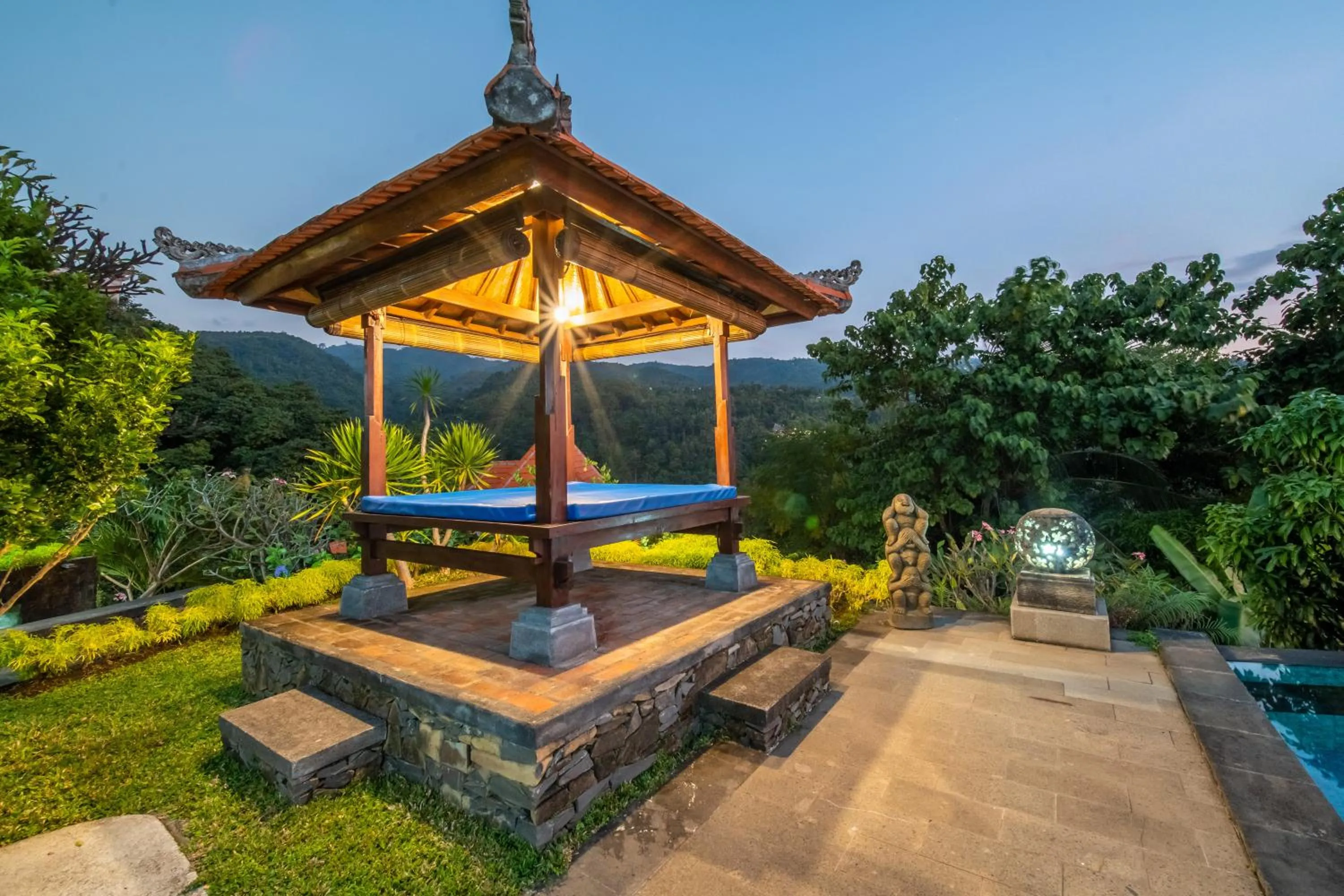 Natural landscape in Villa Selonding Batu