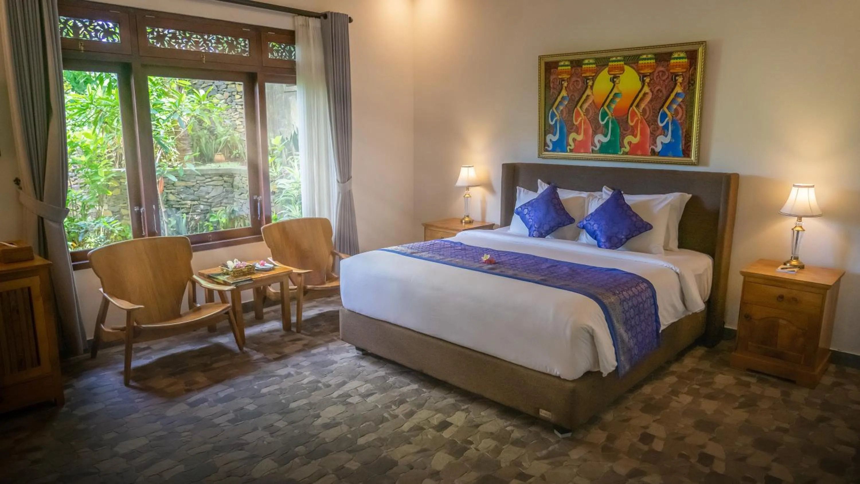 Bedroom, Bed in Villa Selonding Batu