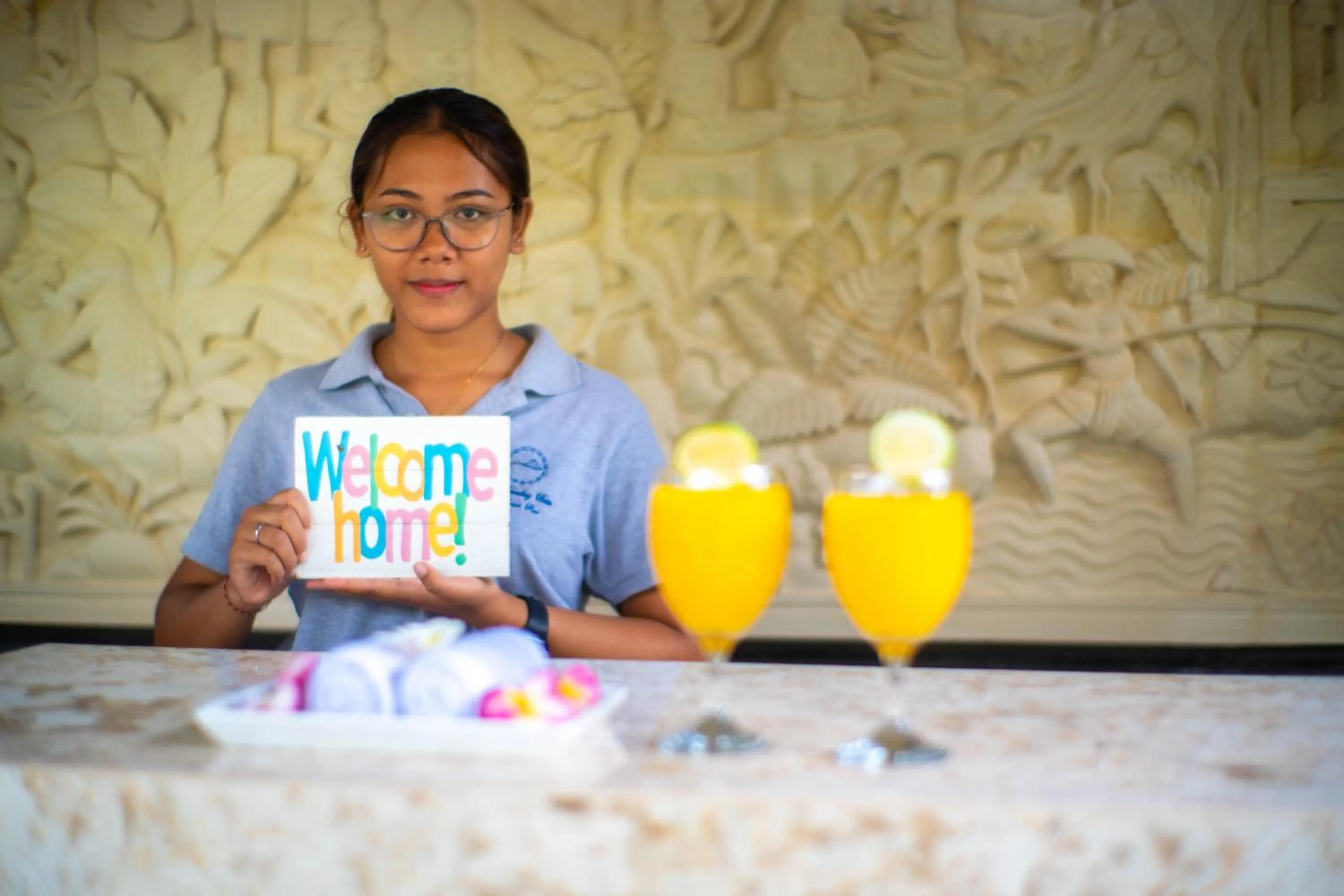Lobby or reception in Villa Selonding Batu