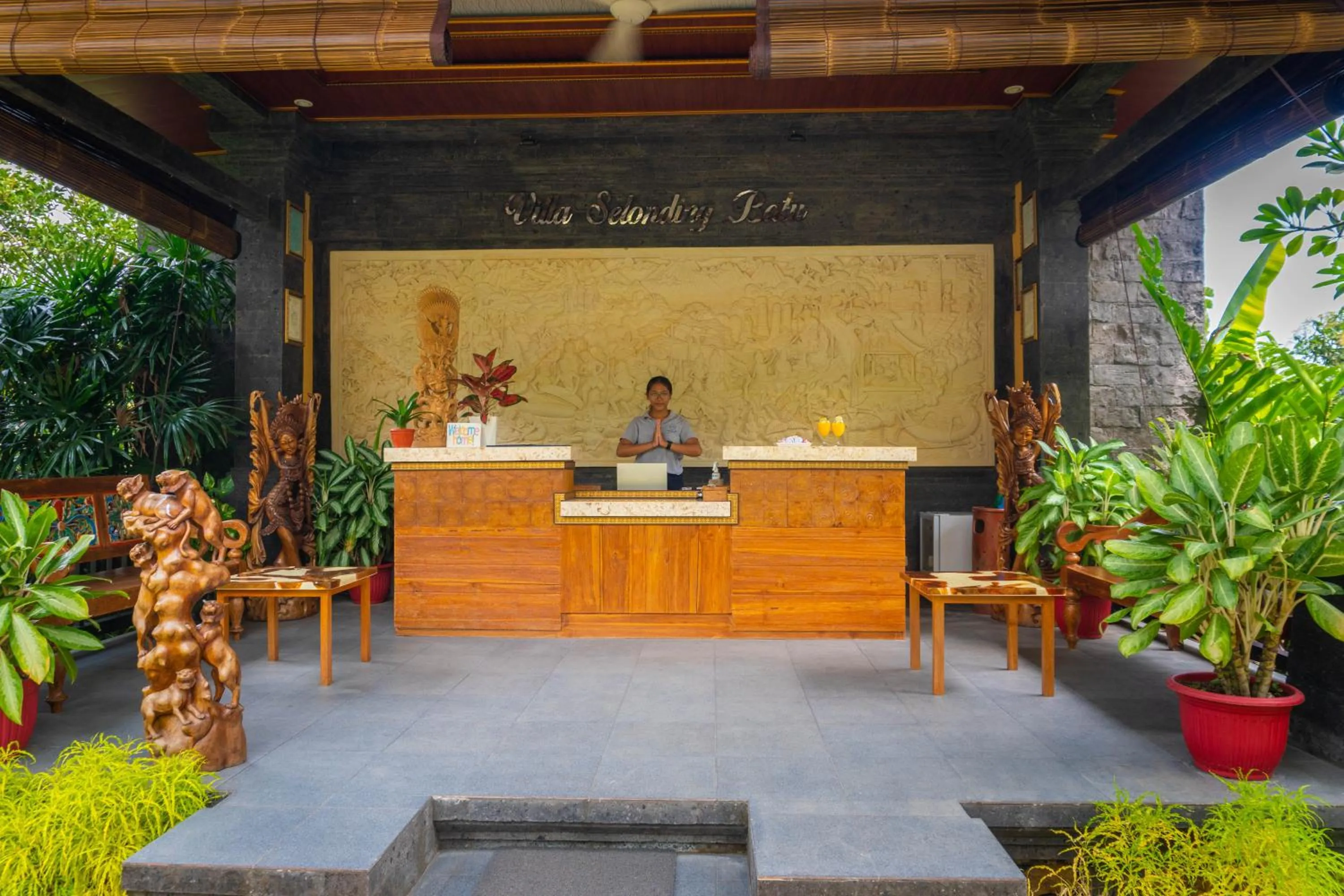 Lobby or reception in Villa Selonding Batu