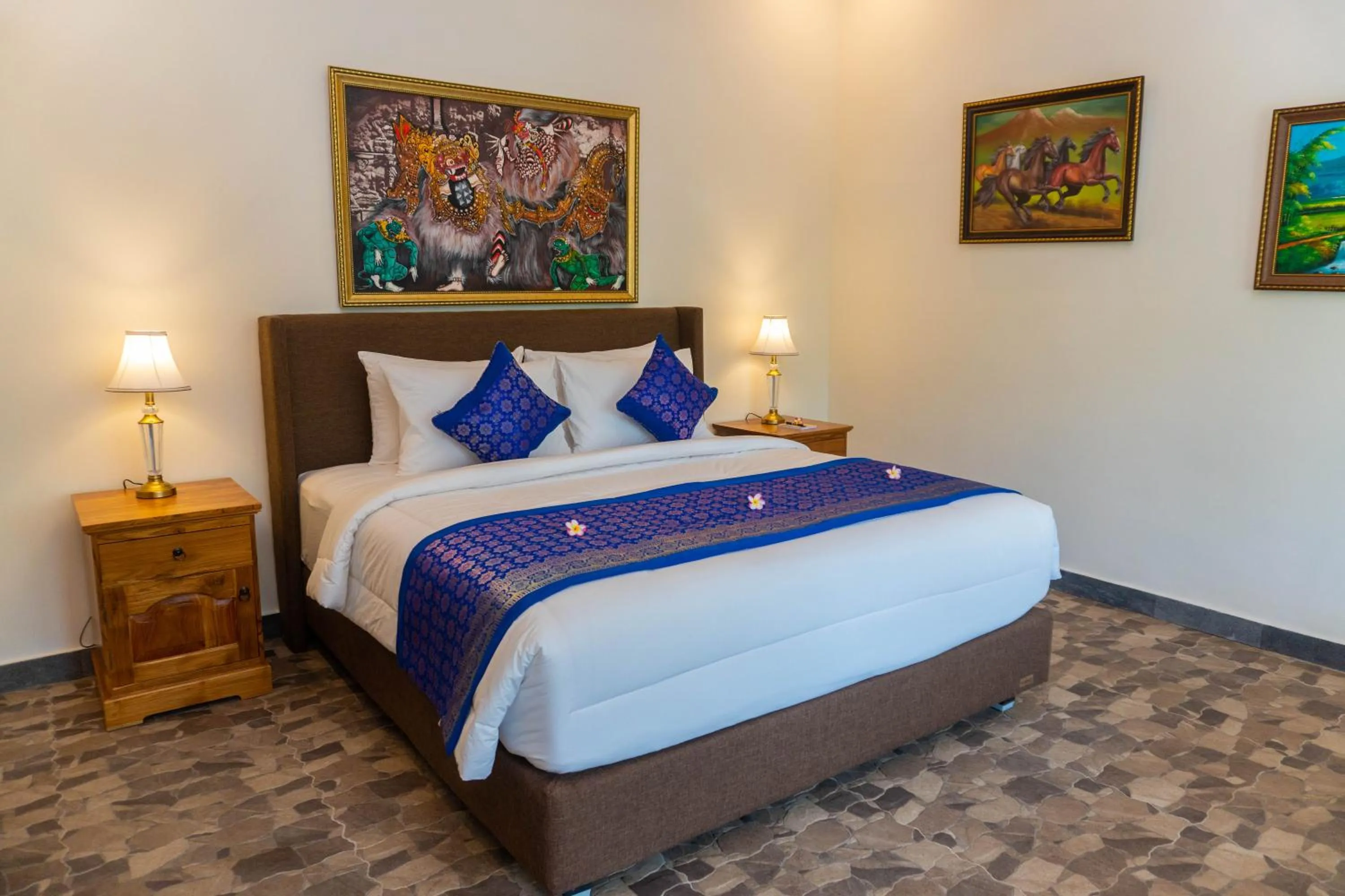 Bedroom, Bed in Villa Selonding Batu