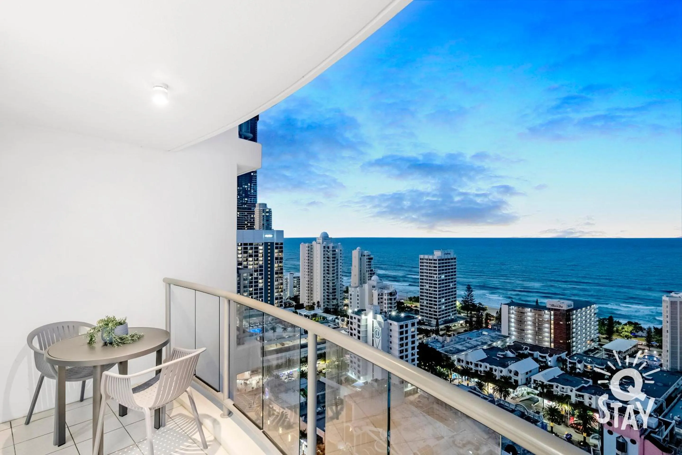 Balcony/Terrace in Chevron Renaissance by Vaun