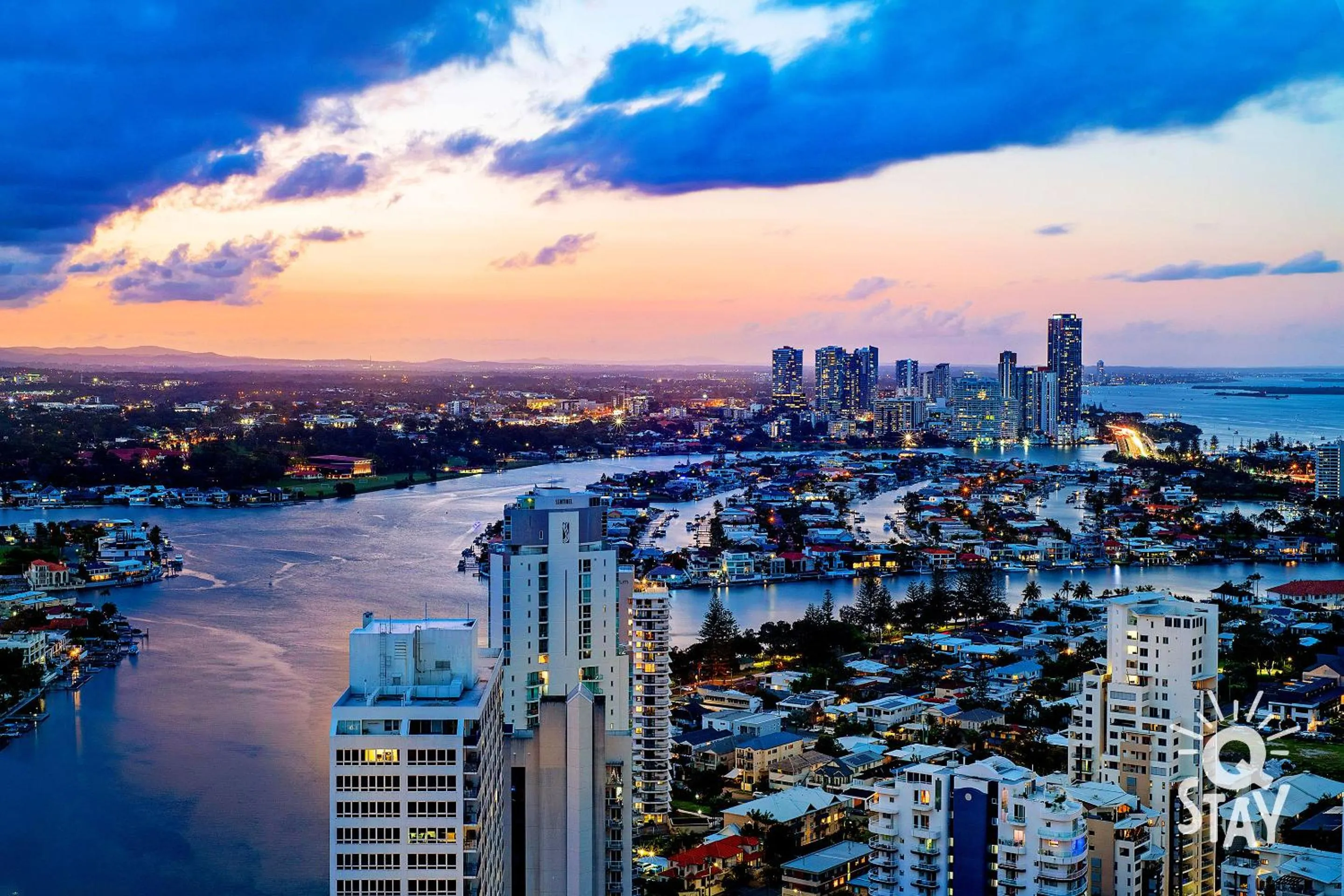 River view in Chevron Renaissance by Vaun