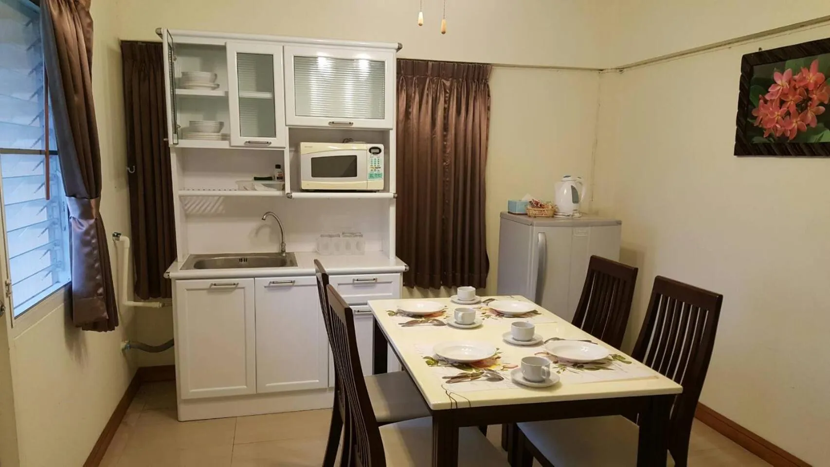 Kitchen or kitchenette in Family Resort Khao Yai