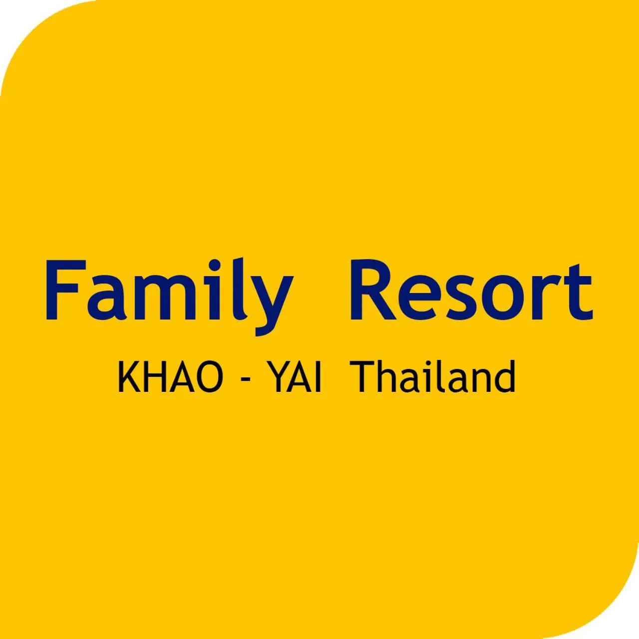 Property logo or sign in Family Resort Khao Yai
