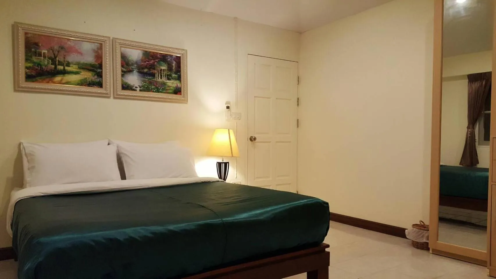 Bed in Family Resort Khao Yai