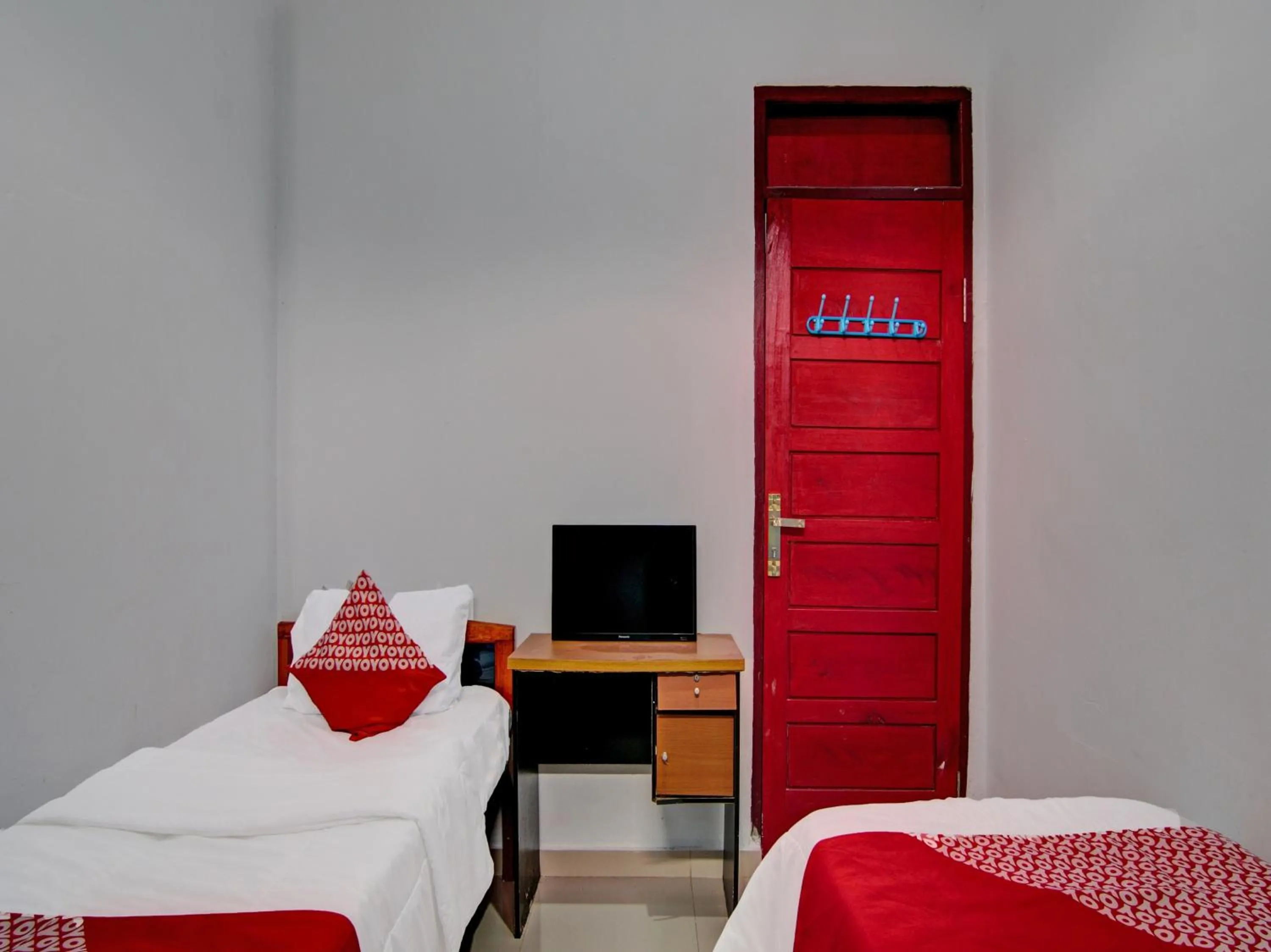 Bedroom, Bed in Hotel O Bahagia Homestay SyariahNearMonument Park City Sand Pengaraian