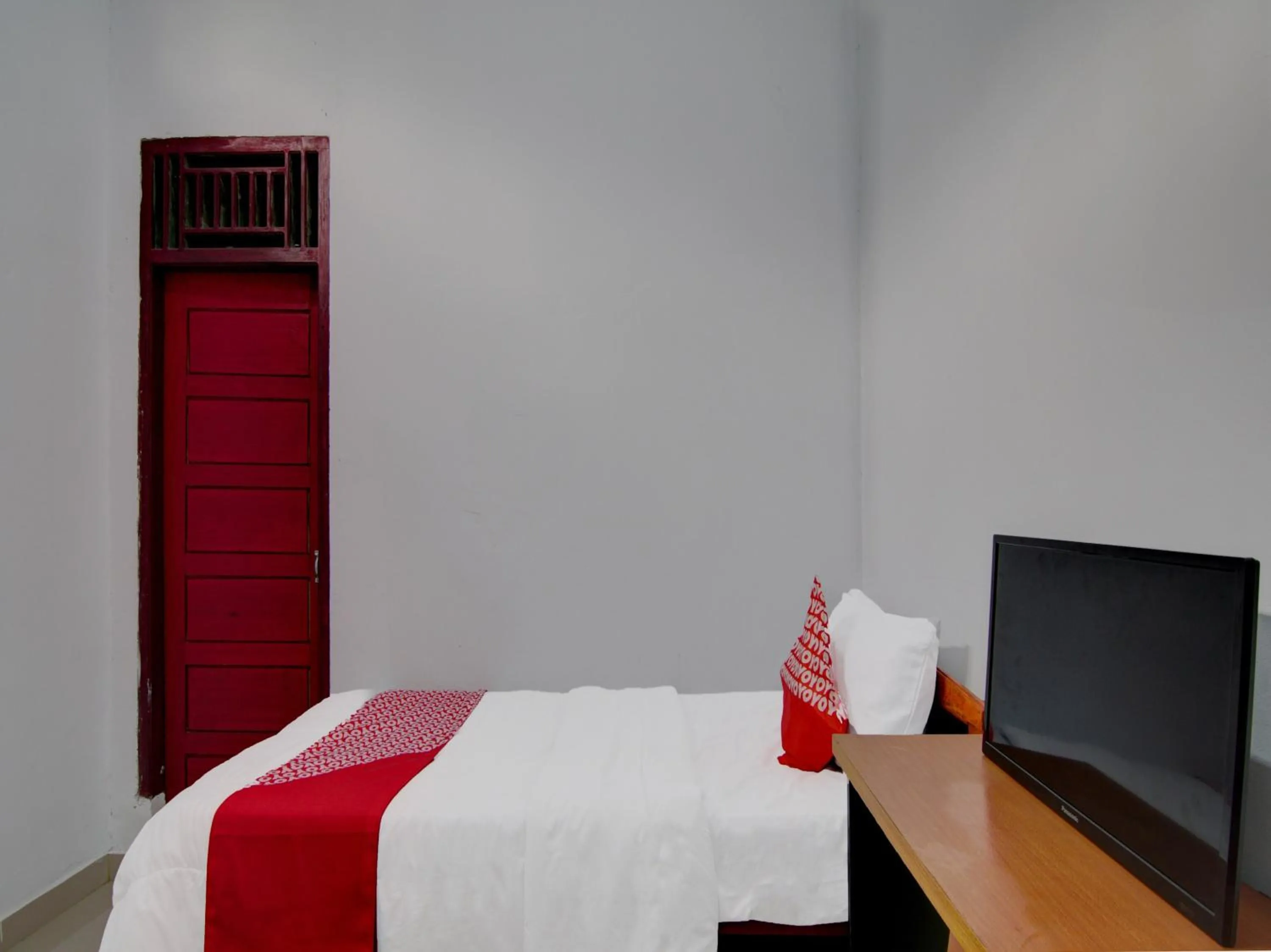 Bedroom, Bed in Hotel O Bahagia Homestay SyariahNearMonument Park City Sand Pengaraian