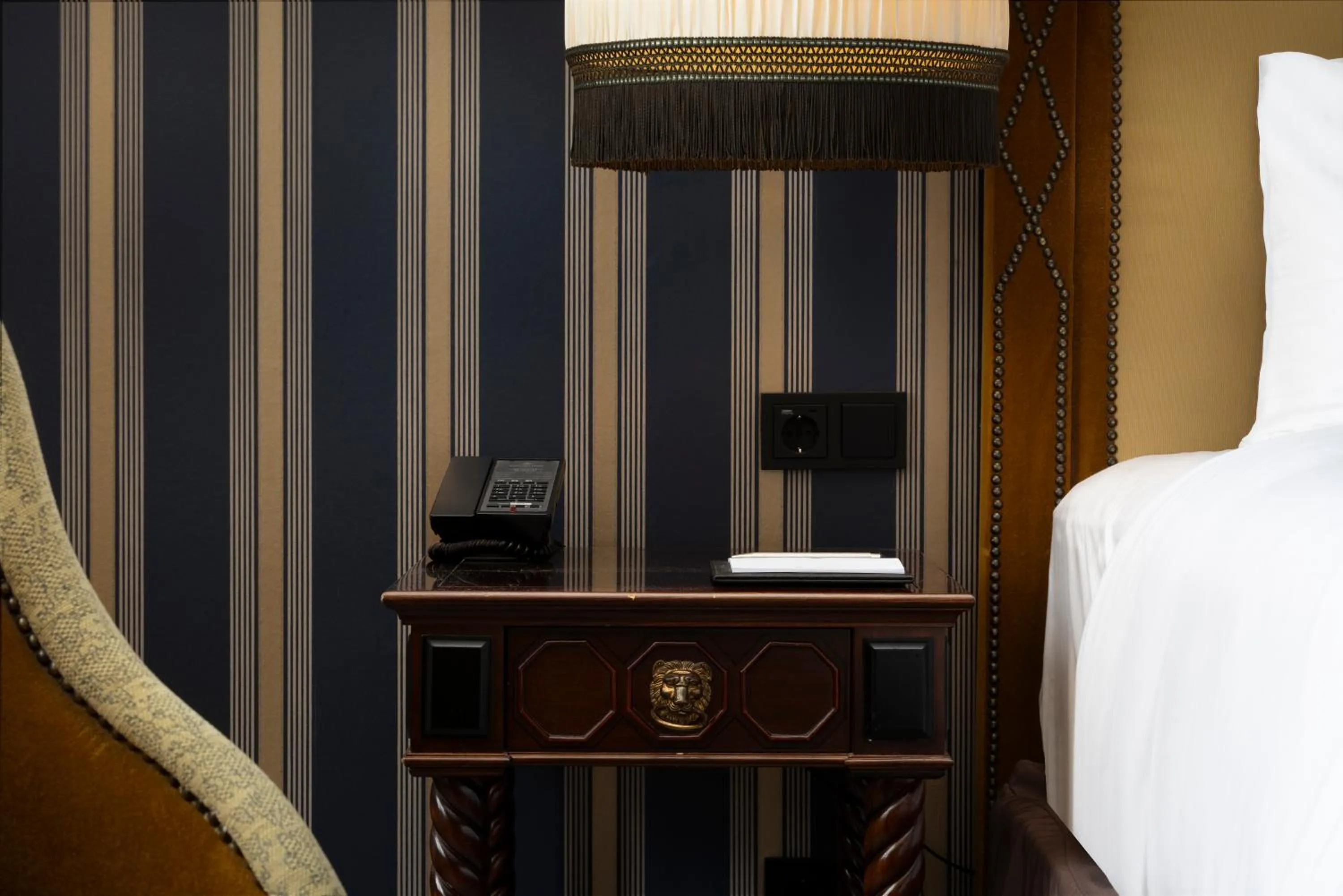 Decorative detail in Hotel Des Indes The Hague