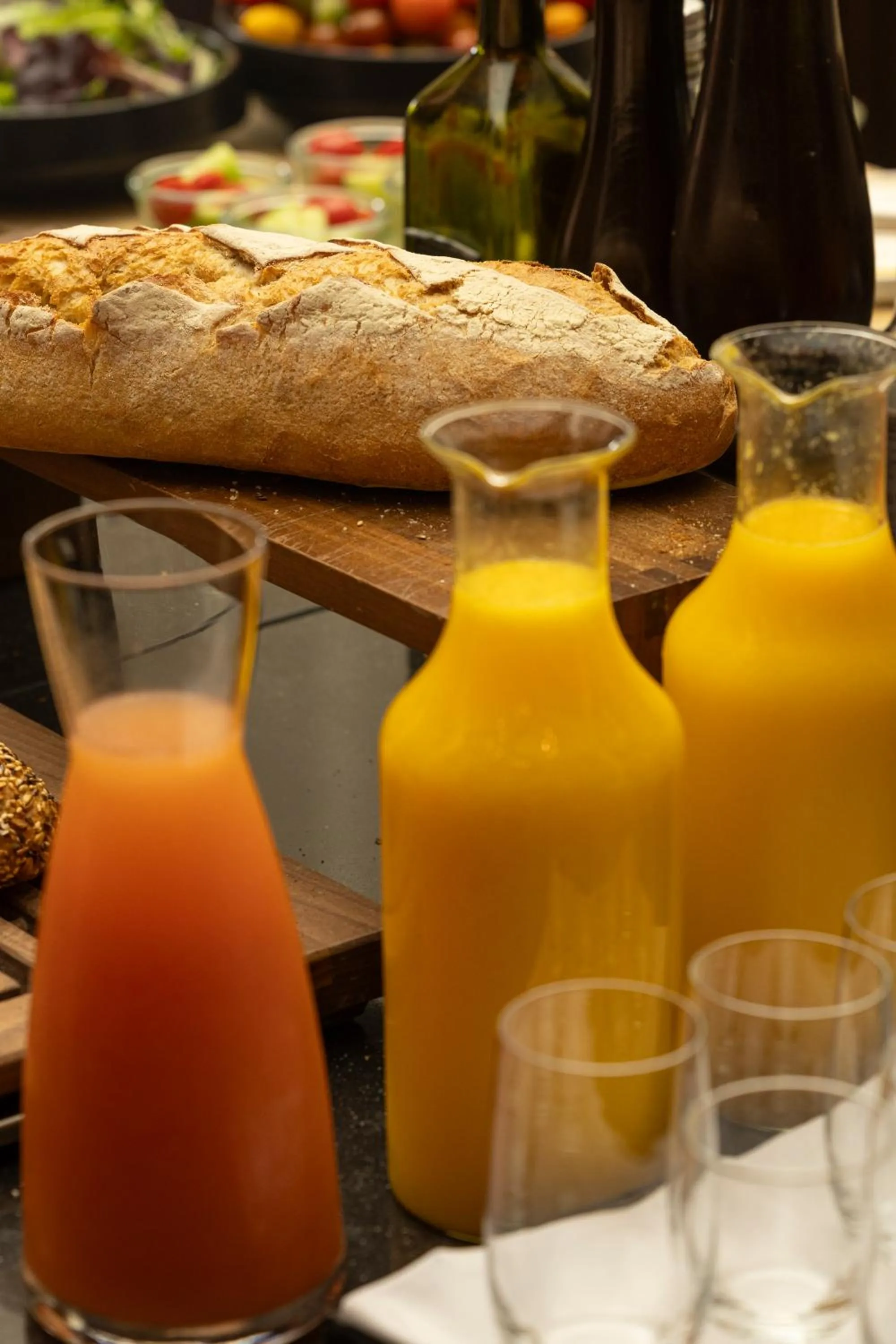 Food and drinks in Hotel Des Indes The Hague