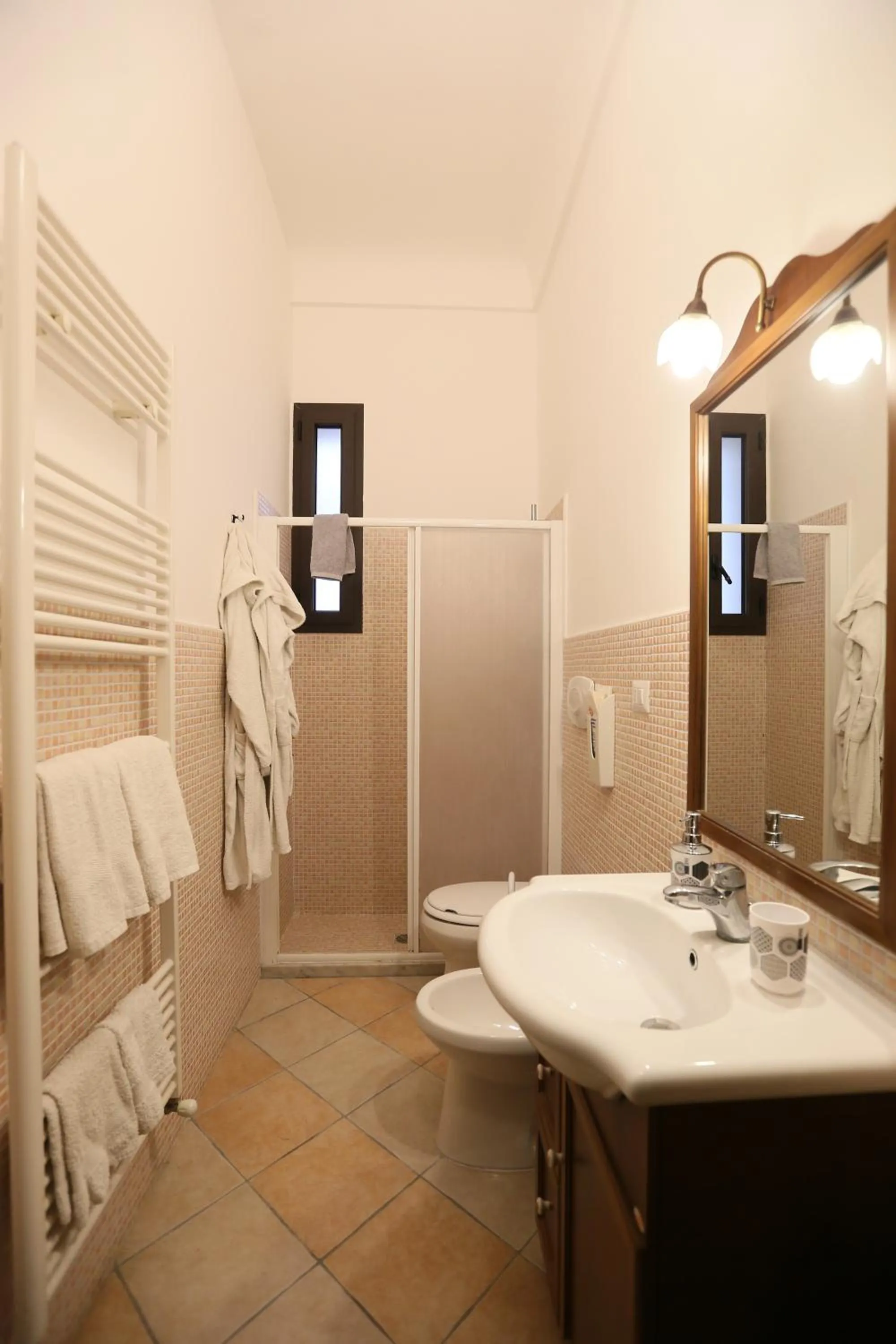 Shower in A Casa Di Silvia B&B