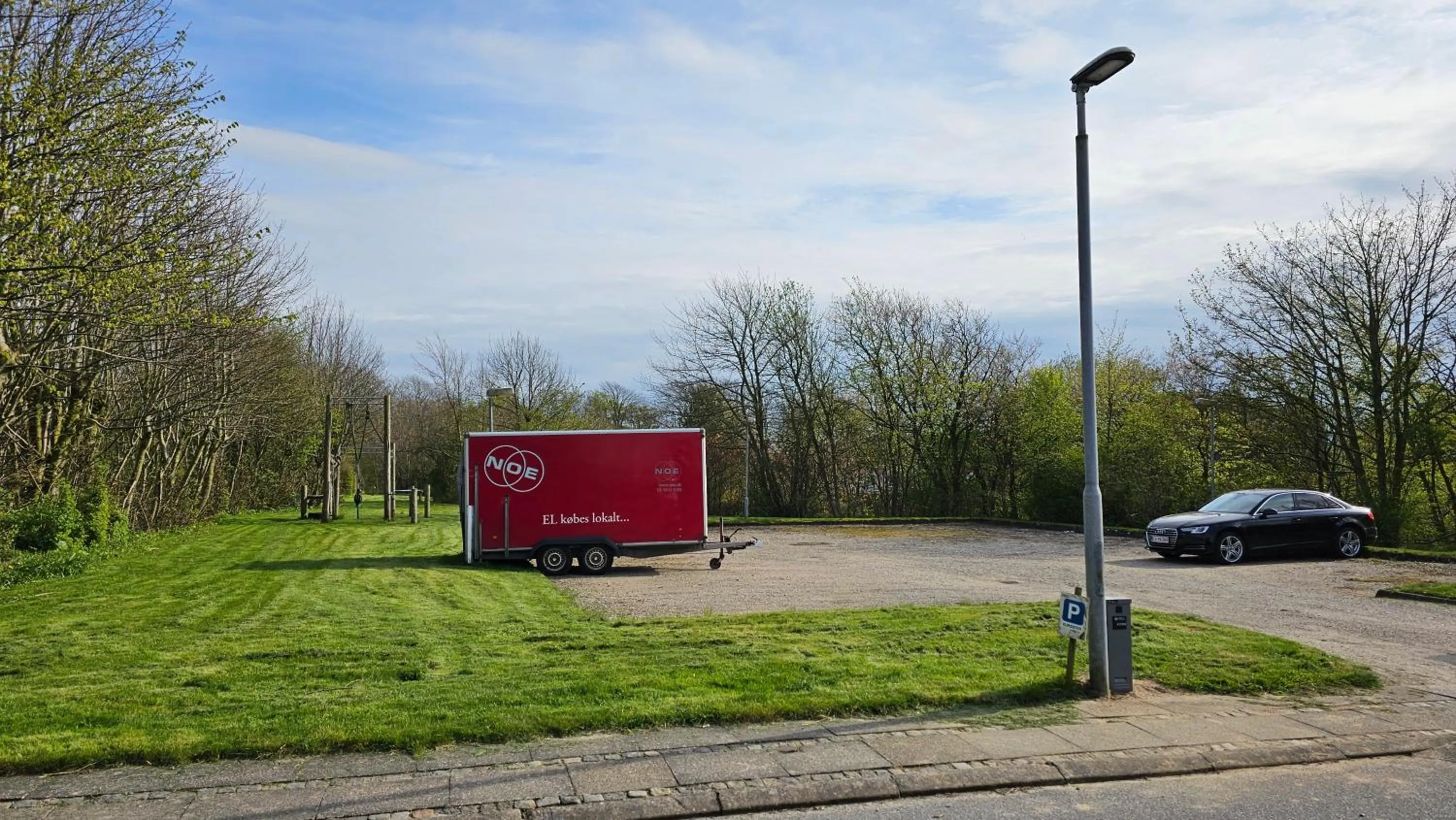 Natural landscape in Gudum Park