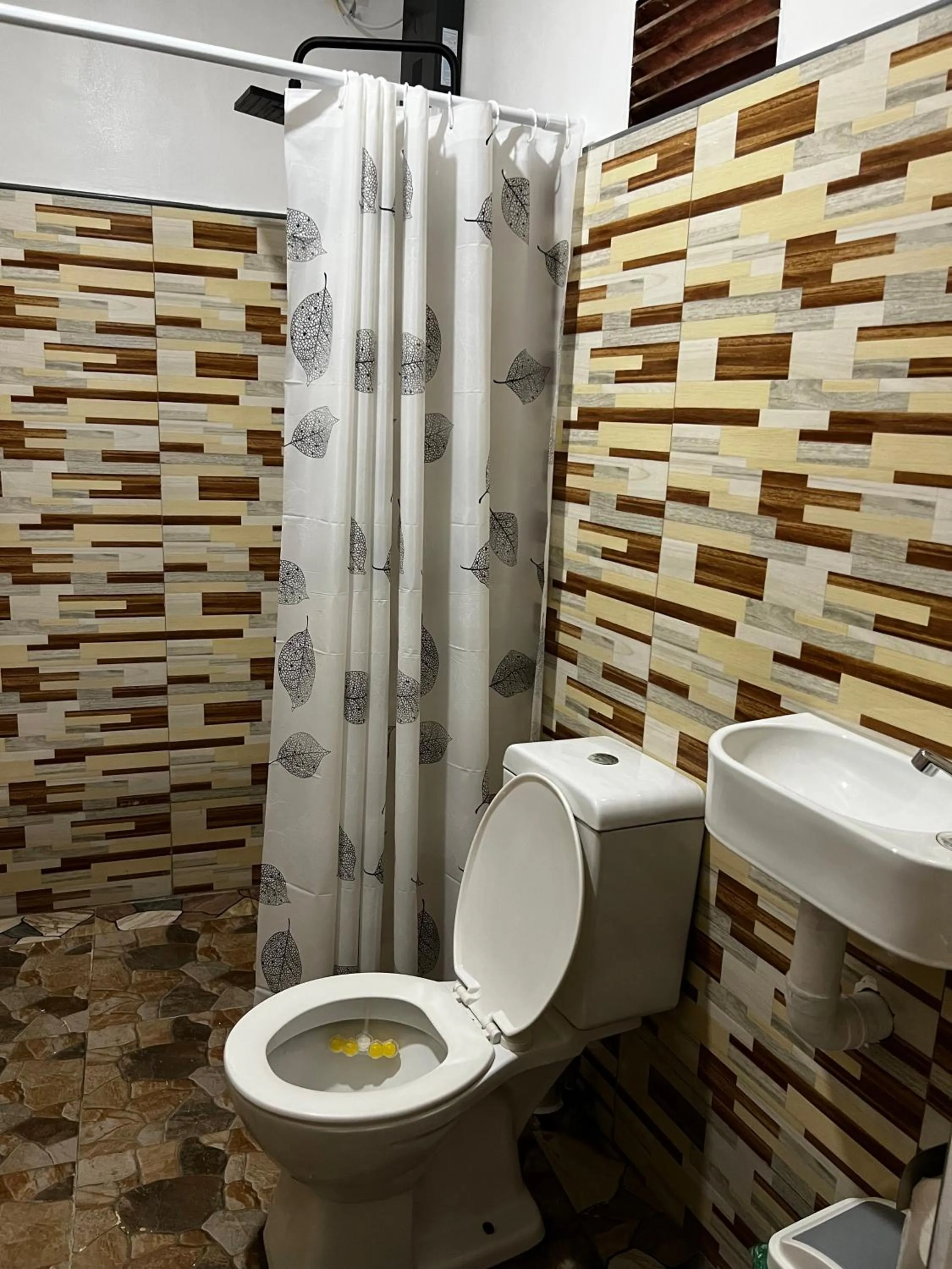 Toilet in The Backyard Inn