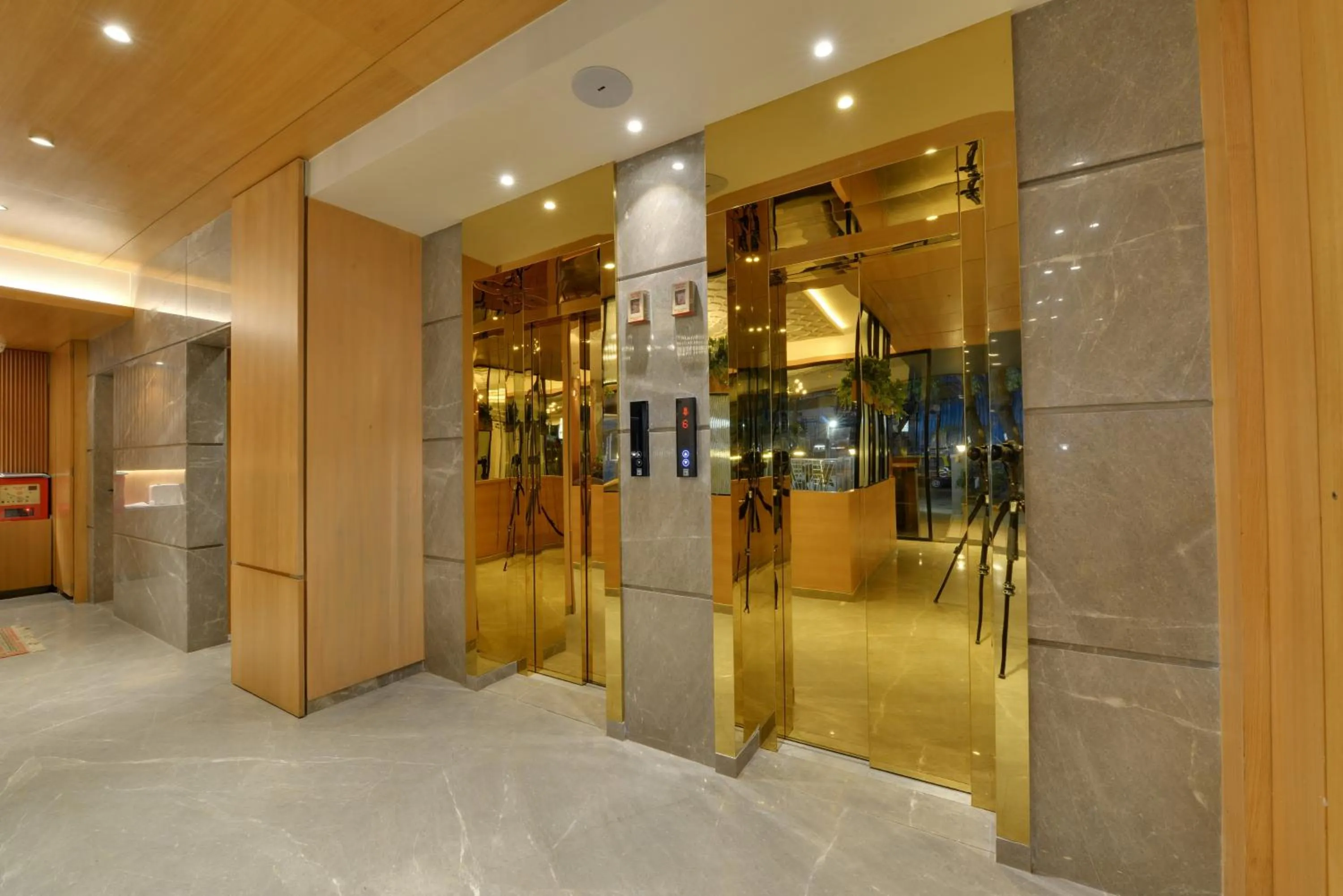 Floor plan in Galaxy Beacon Hotel, Santacruz ,Mumbai