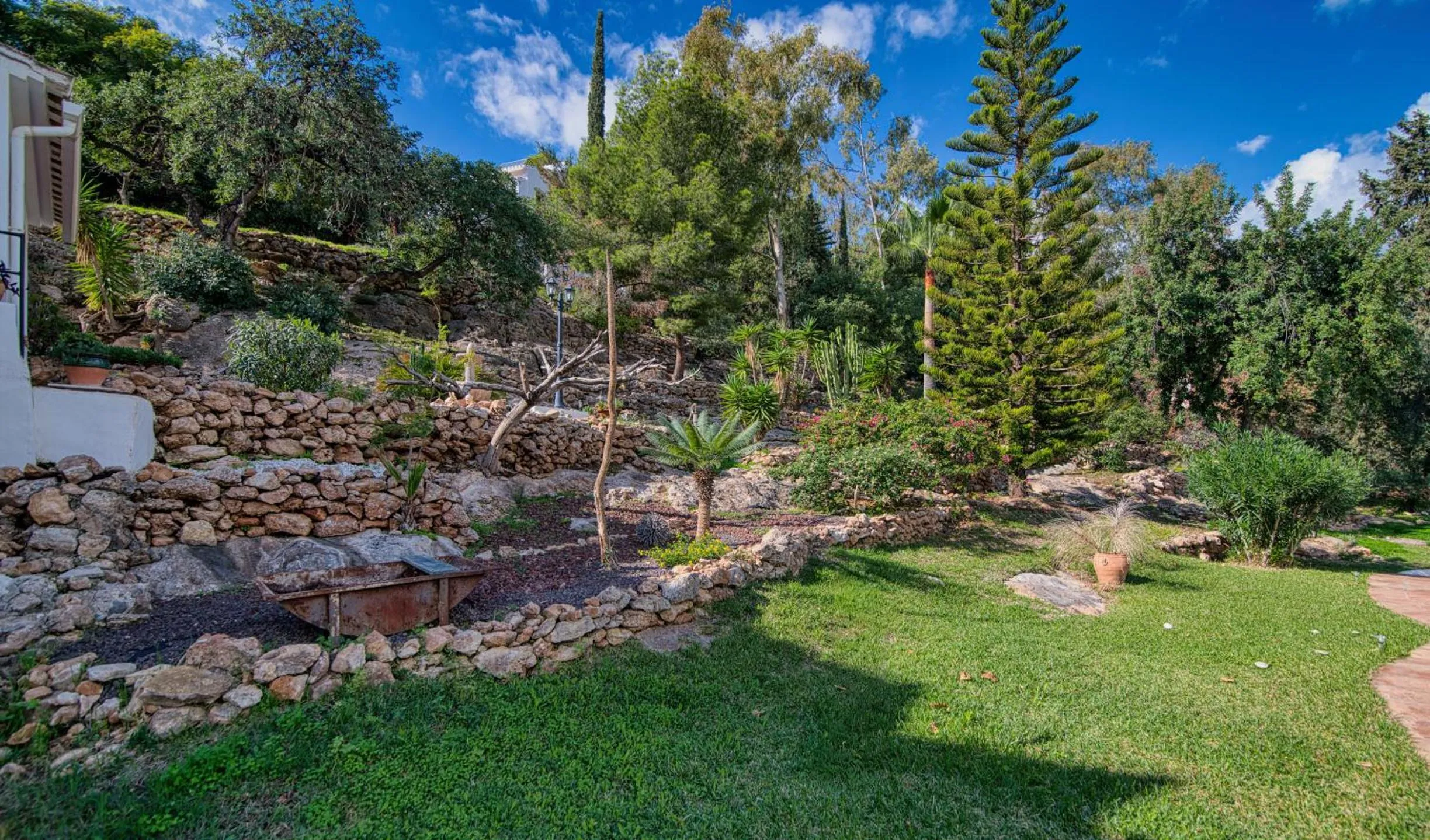 Garden view in Villa Morera Bed & Breakfast