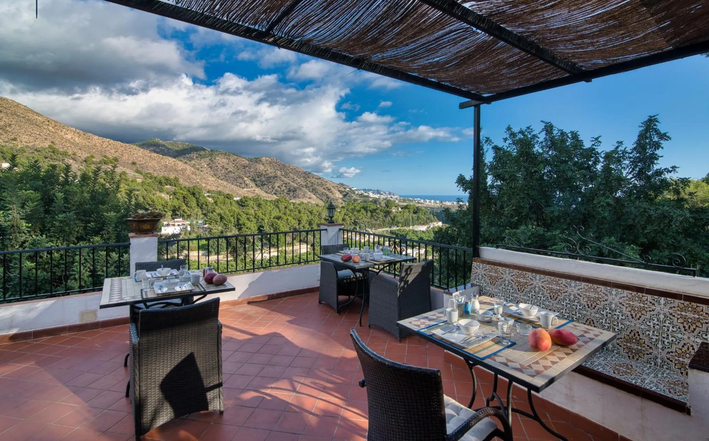 Balcony/Terrace in Villa Morera Bed & Breakfast