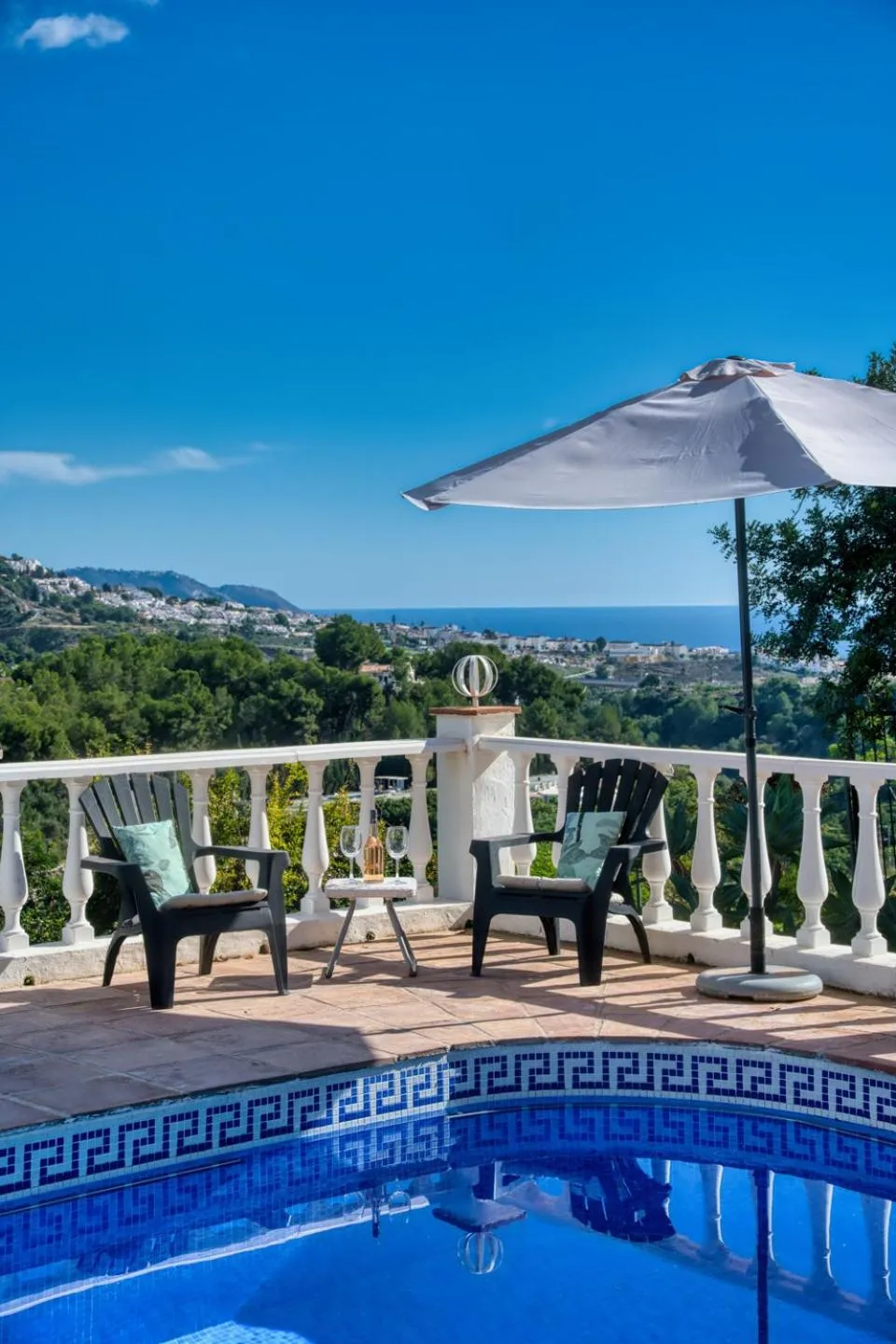 Sea view in Villa Morera Bed & Breakfast