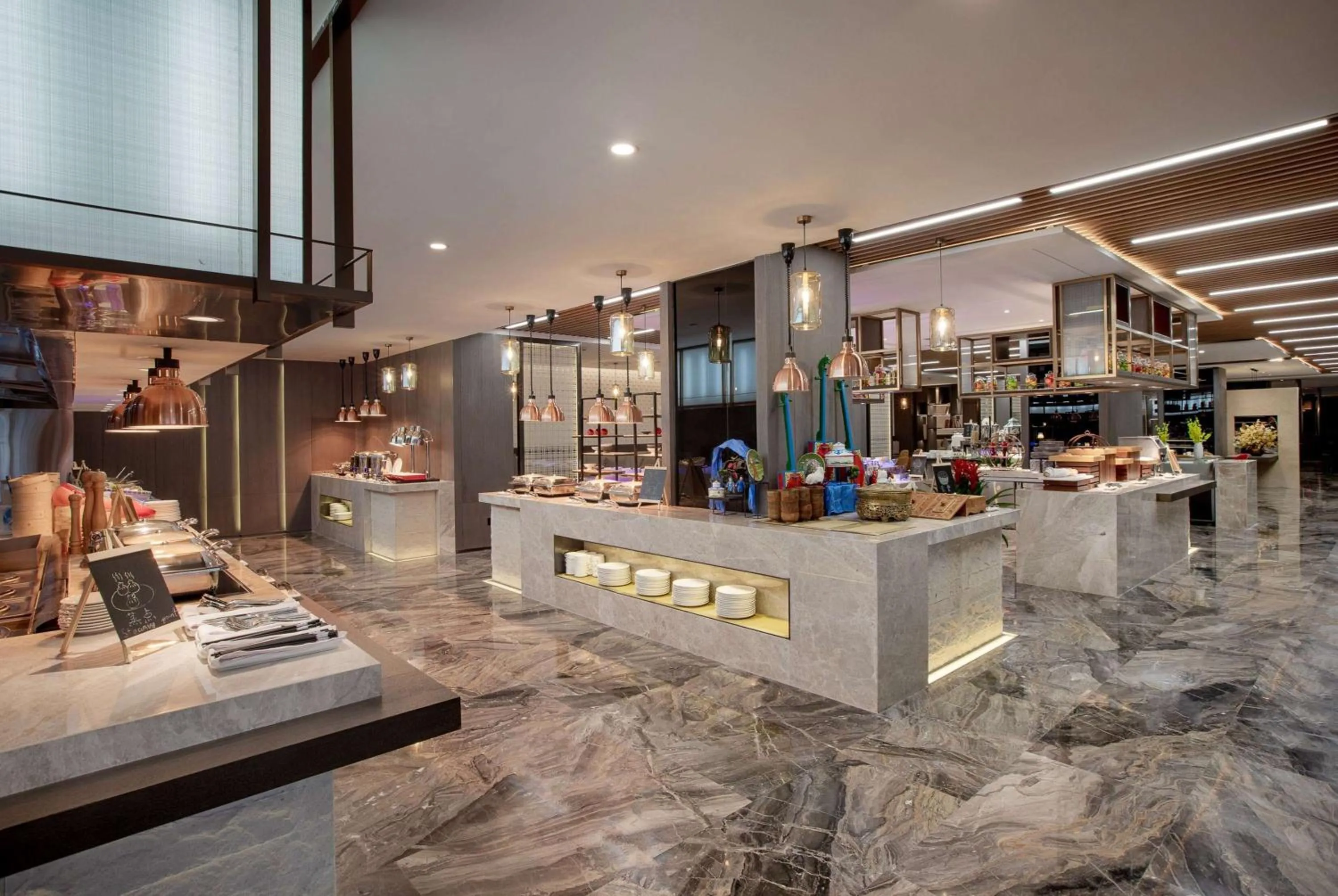 Restaurant/places to eat in Ramada by Wyndham Bayannur