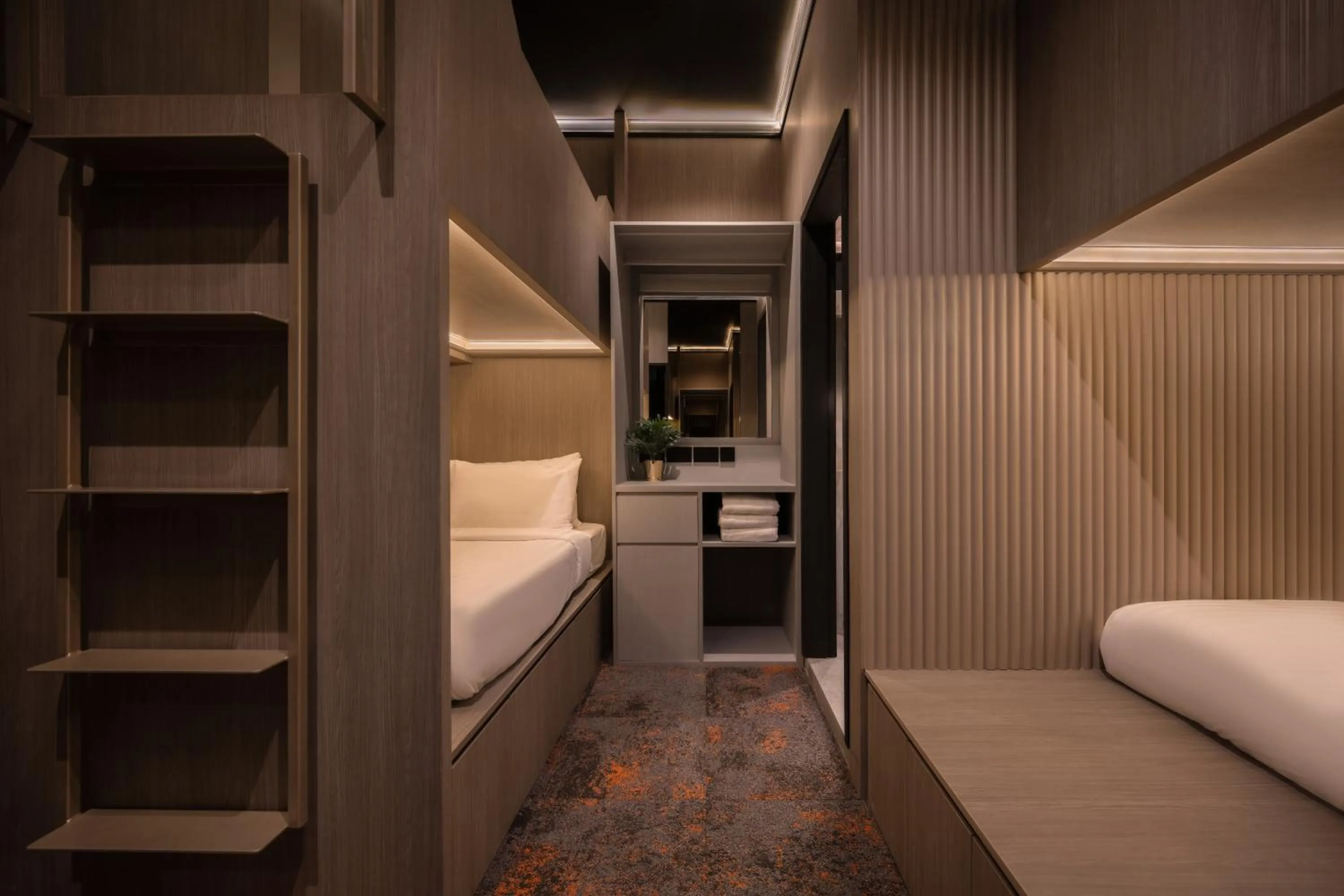 Bed in Cube Social Boutique Capsule Hotel at Boat Quay