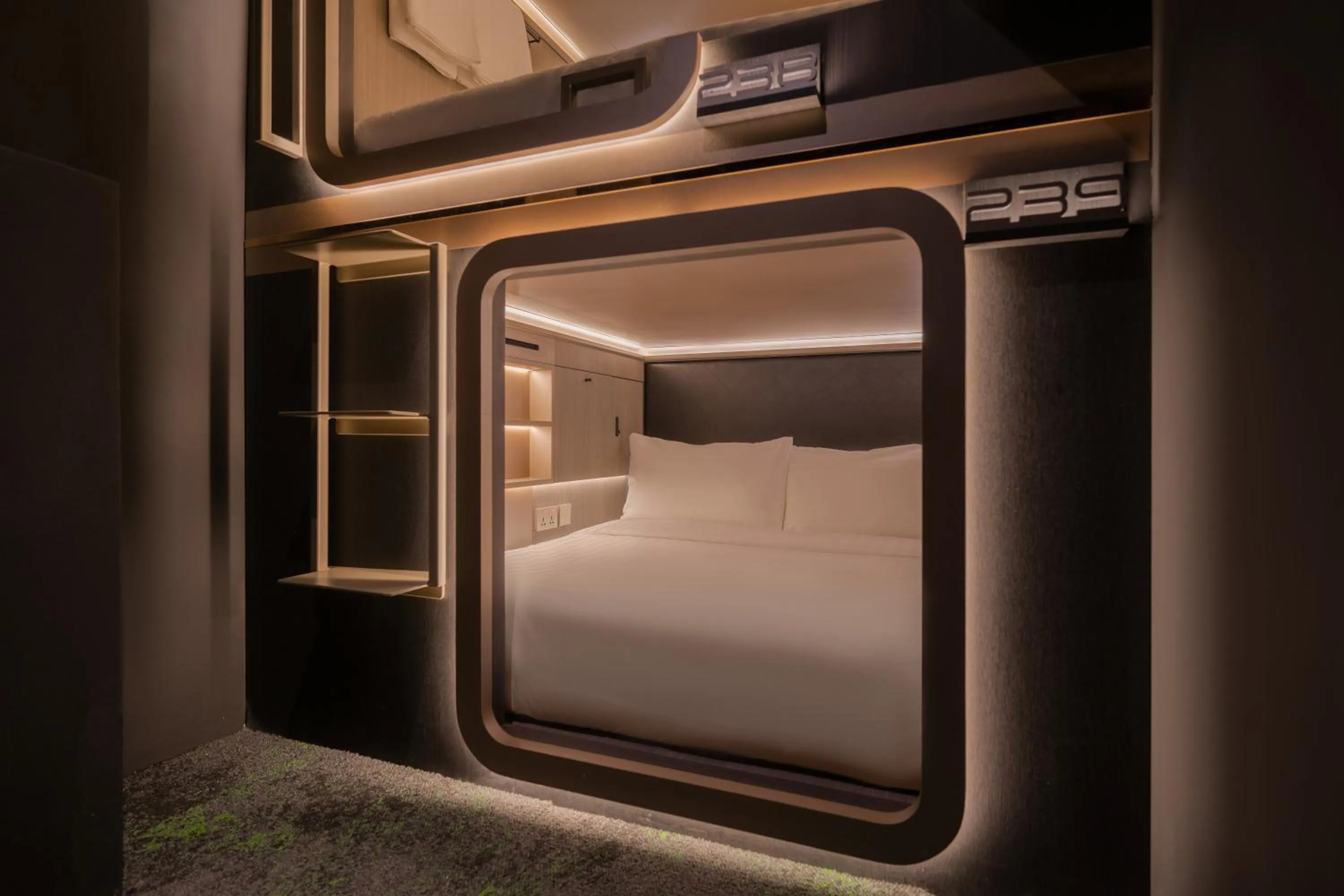 Bed in Cube Social Boutique Capsule Hotel at Boat Quay
