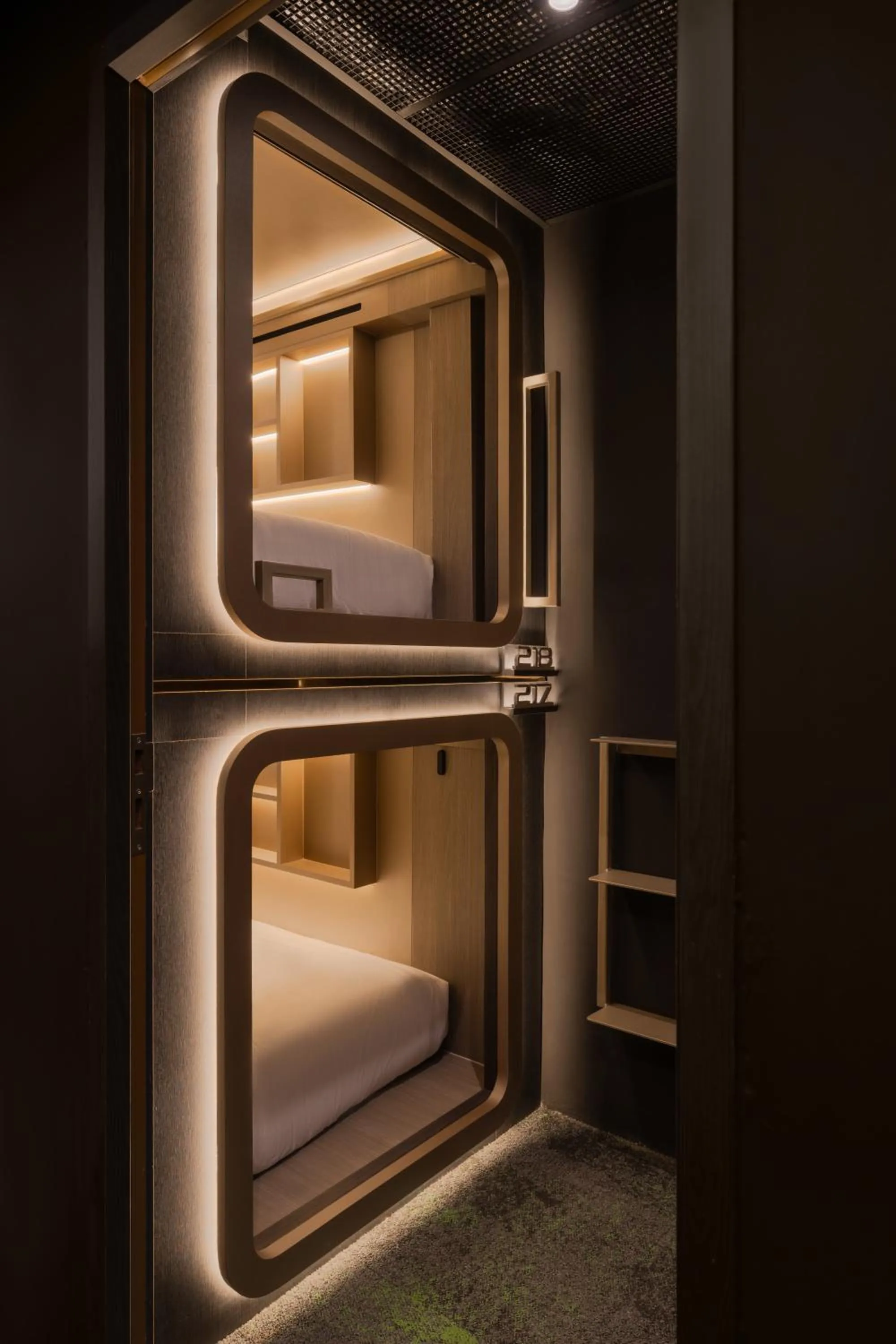 Bed in Cube Social Boutique Capsule Hotel at Boat Quay