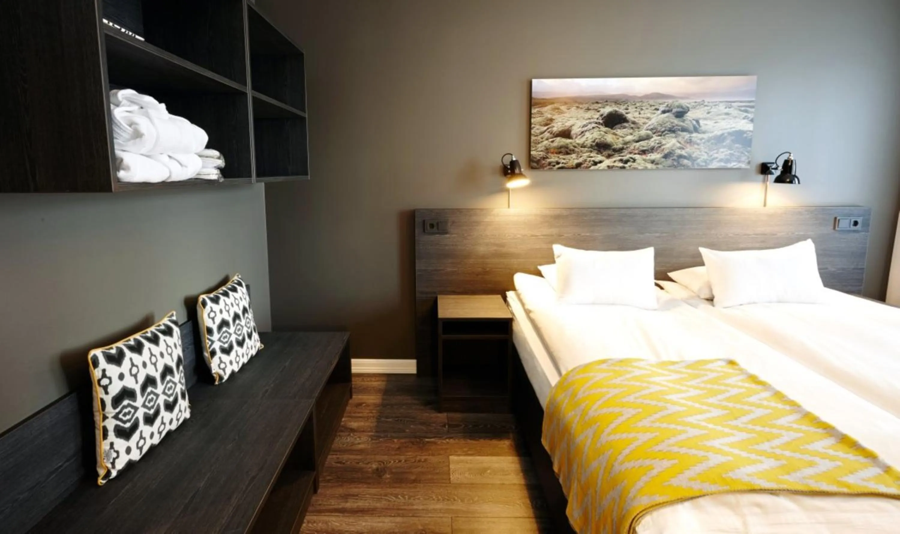 Bed in Alda Hotel Reykjavík