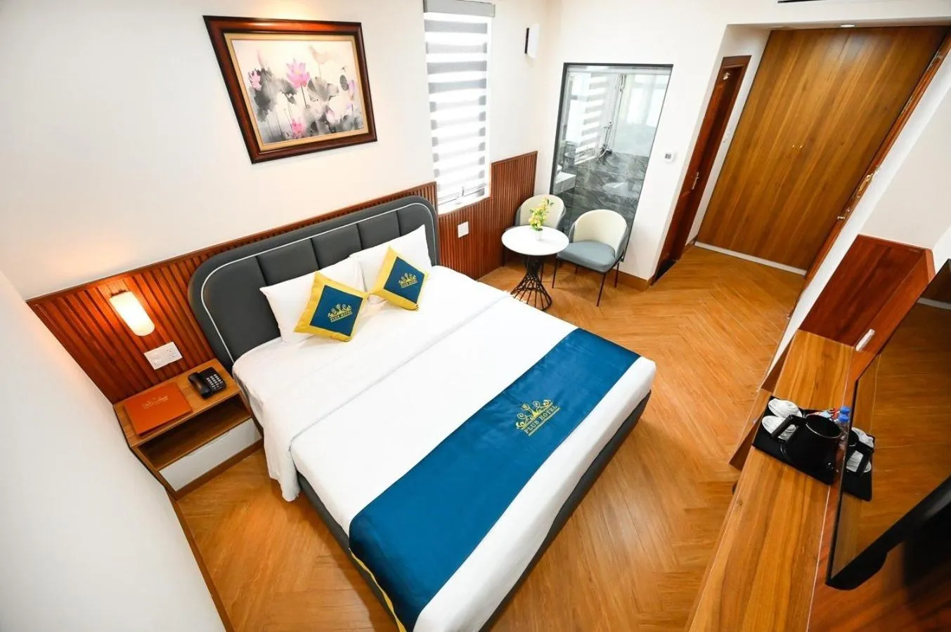 Bed in PLUS VUNG TAU HOTEL