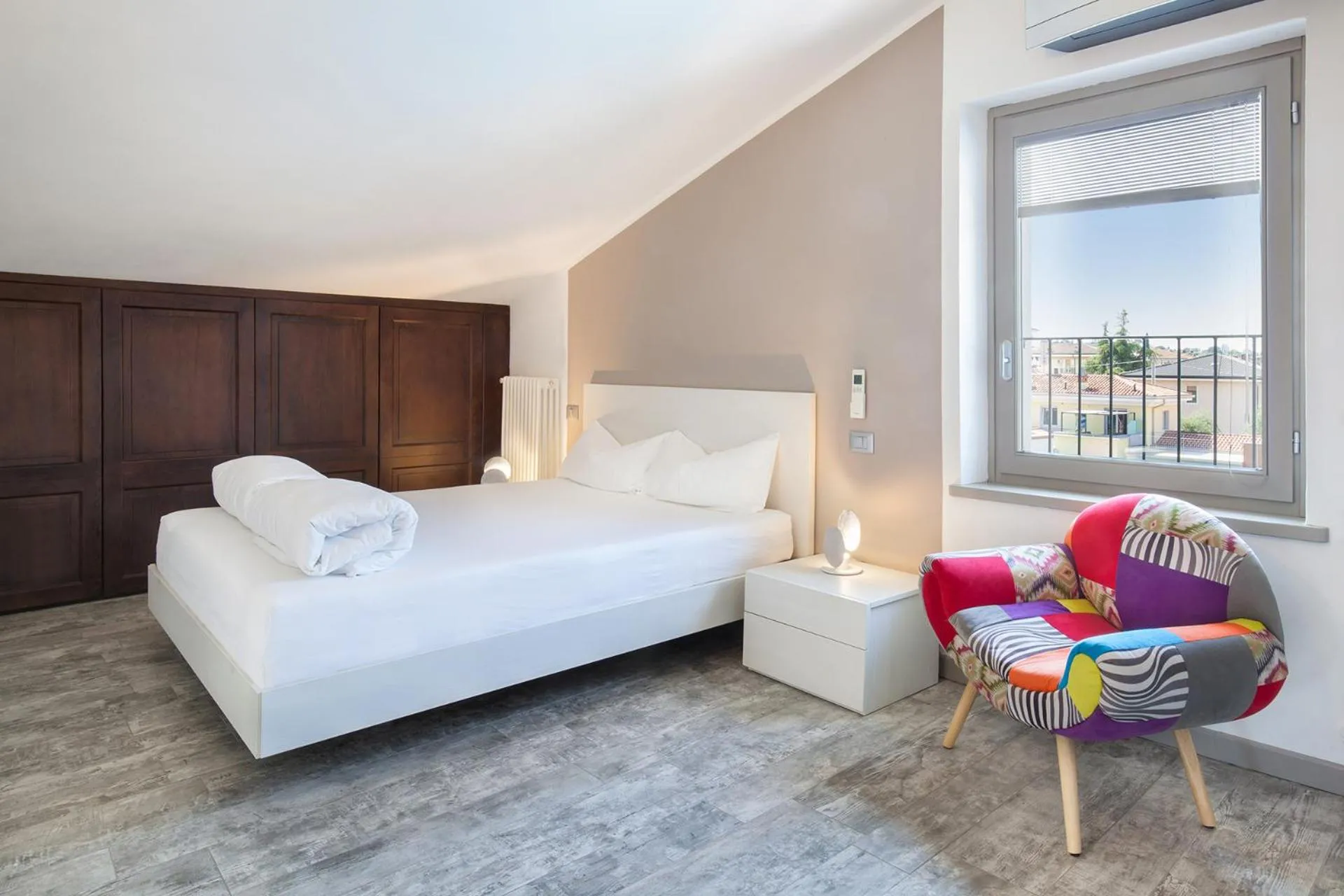 Bedroom, Bed in Luxury Penthouse/Pool/50m to lake