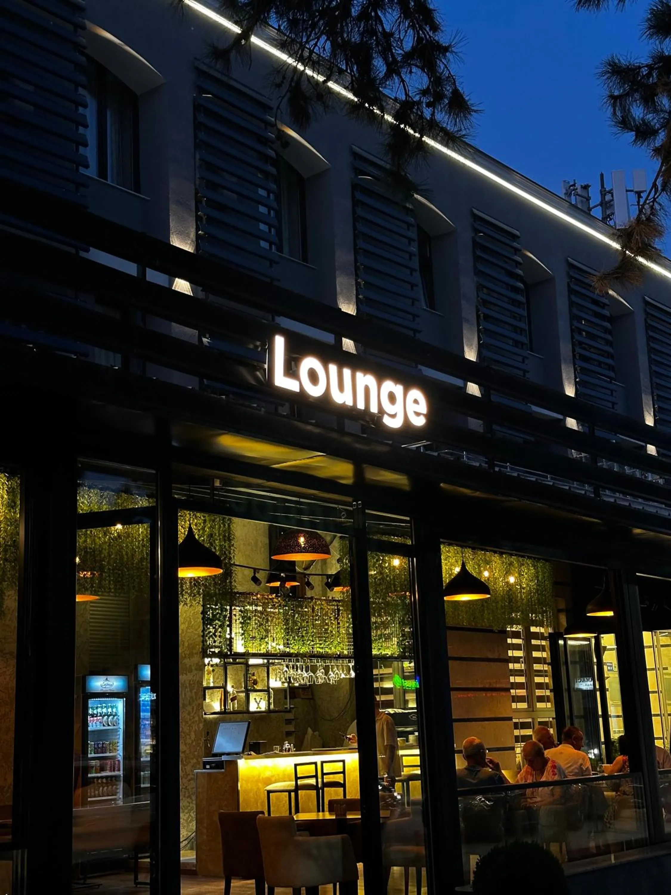 Lounge or bar in Hotel Gjallica