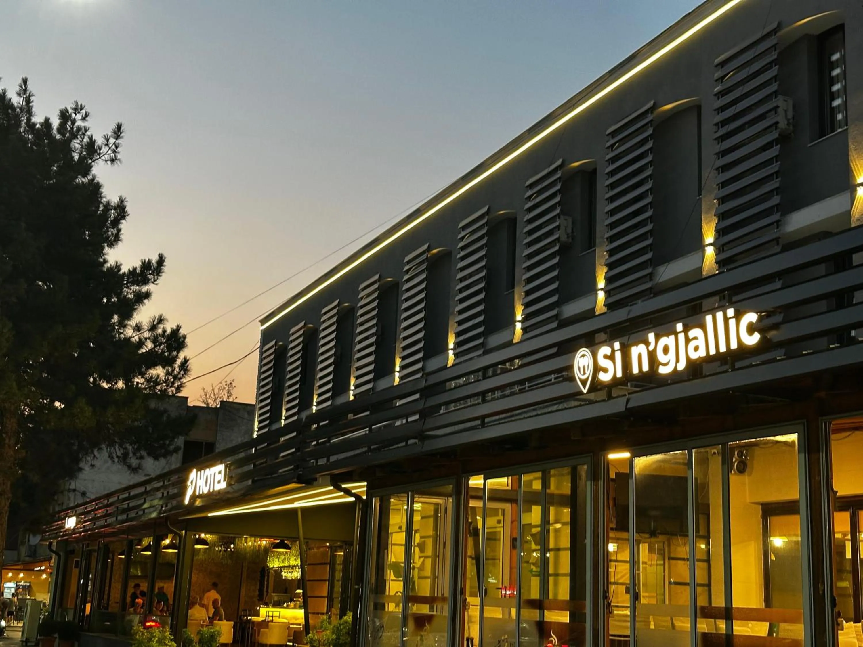 Property building in Hotel Gjallica