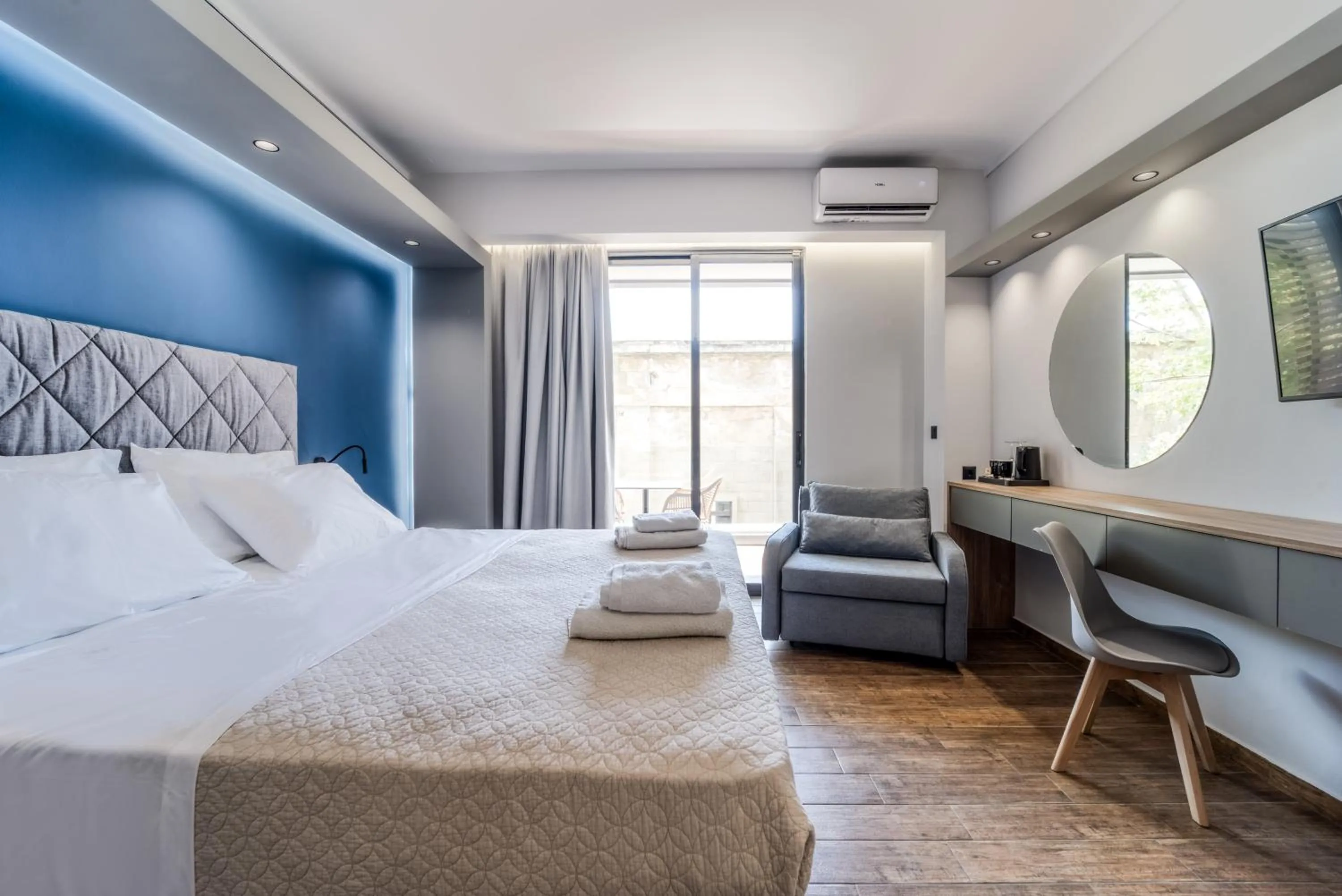 Bed in Island City Boutique Hotel