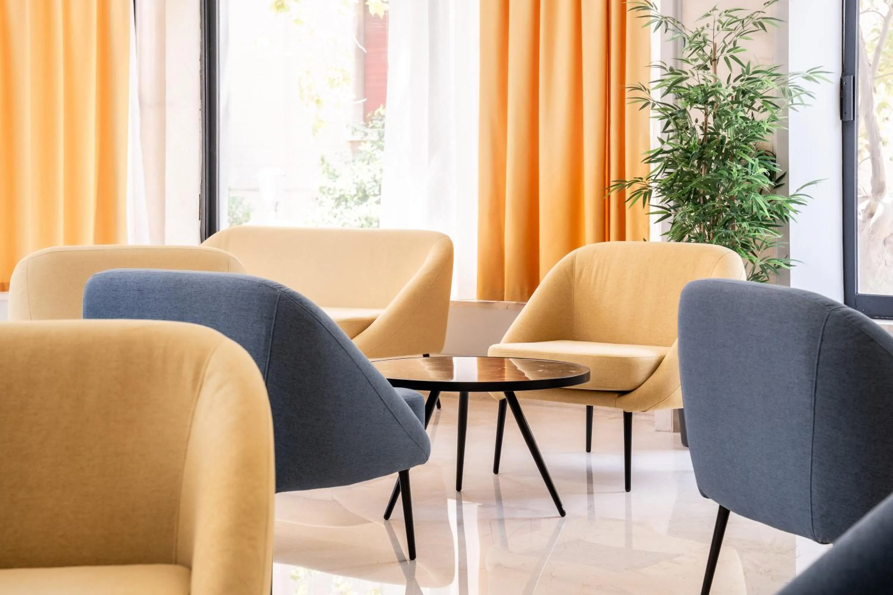 Seating area in Island City Boutique Hotel