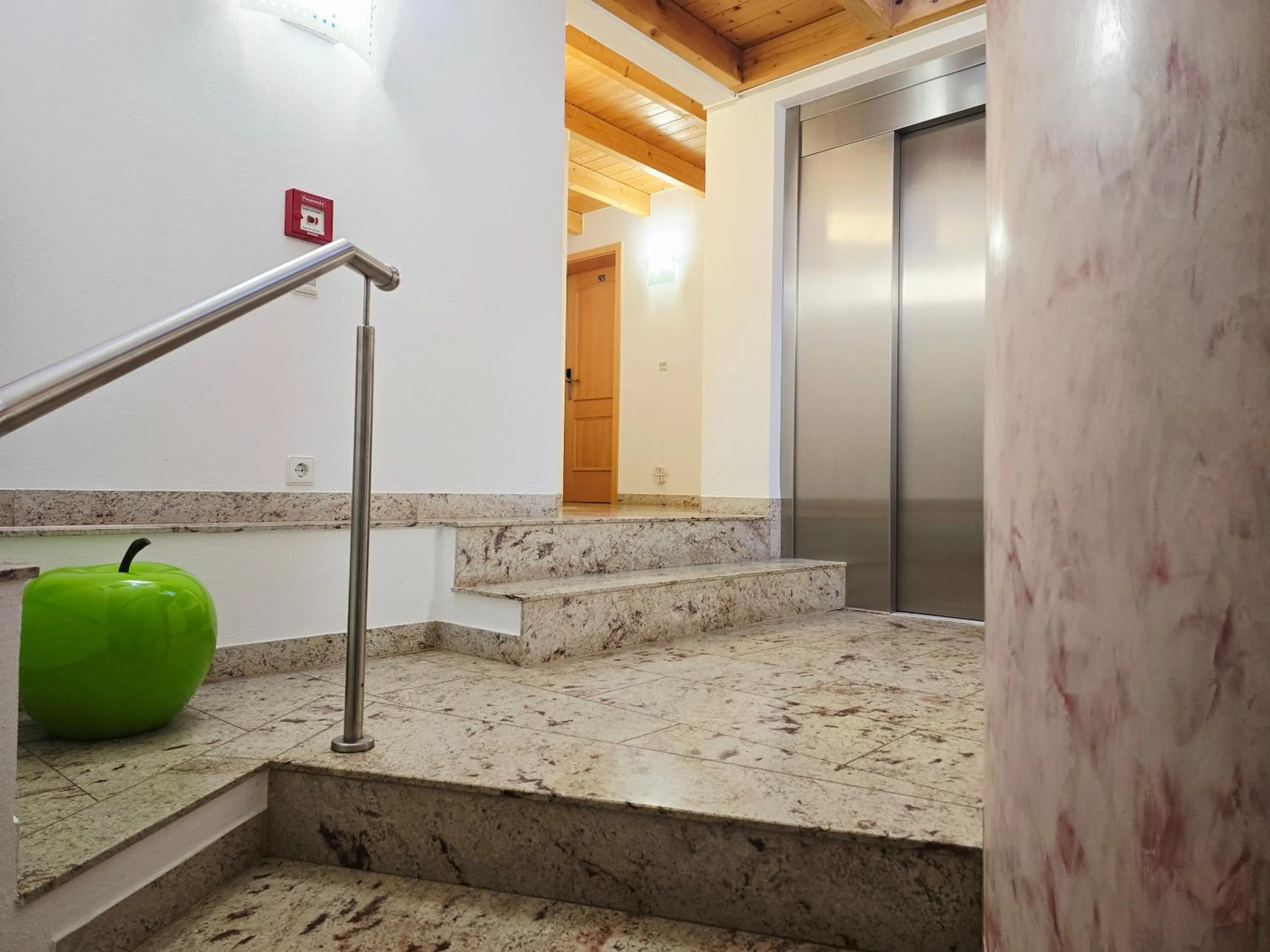 elevator in Hotel Post Jungingen