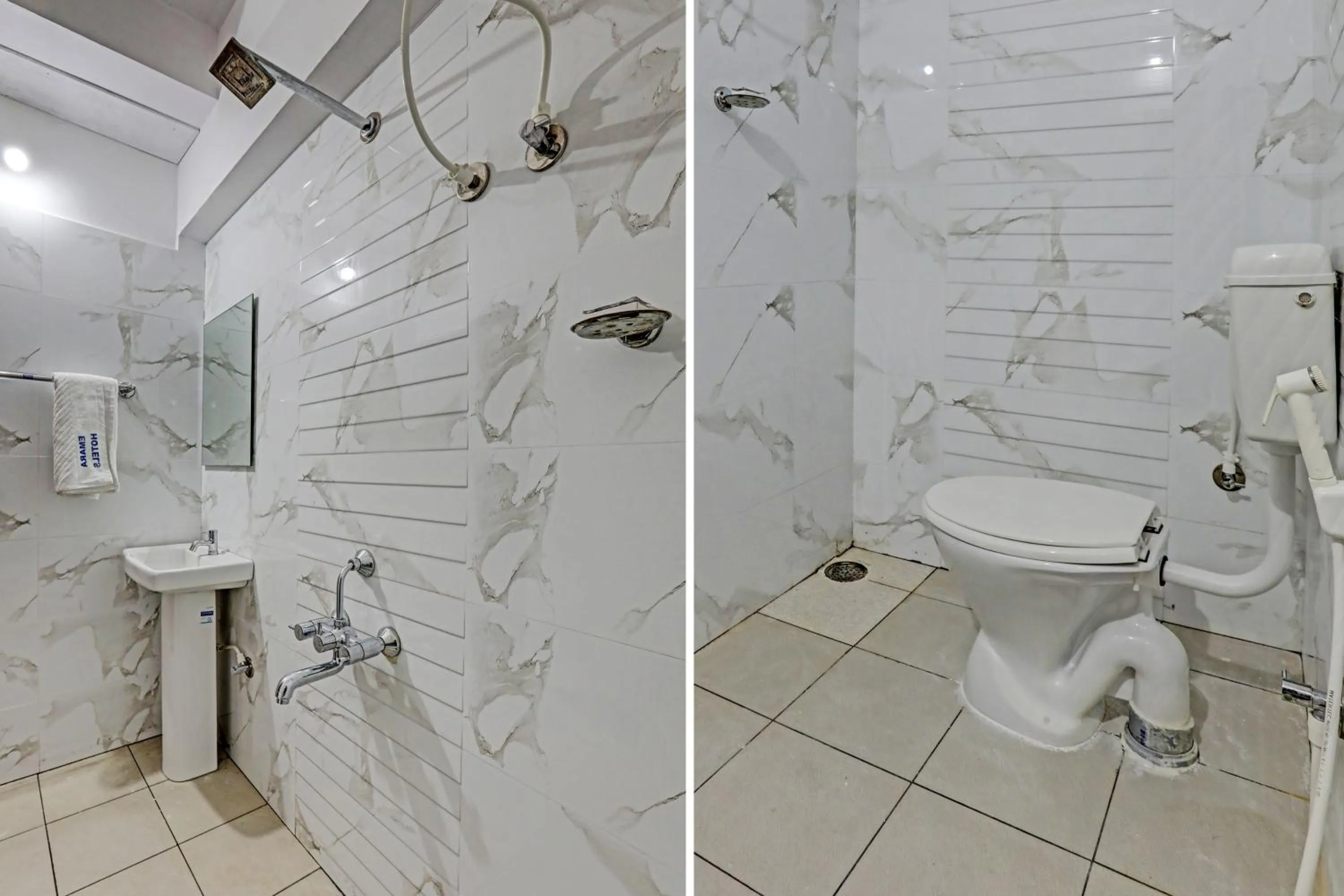 Bathroom in Hotel O Easy Stay Mysore