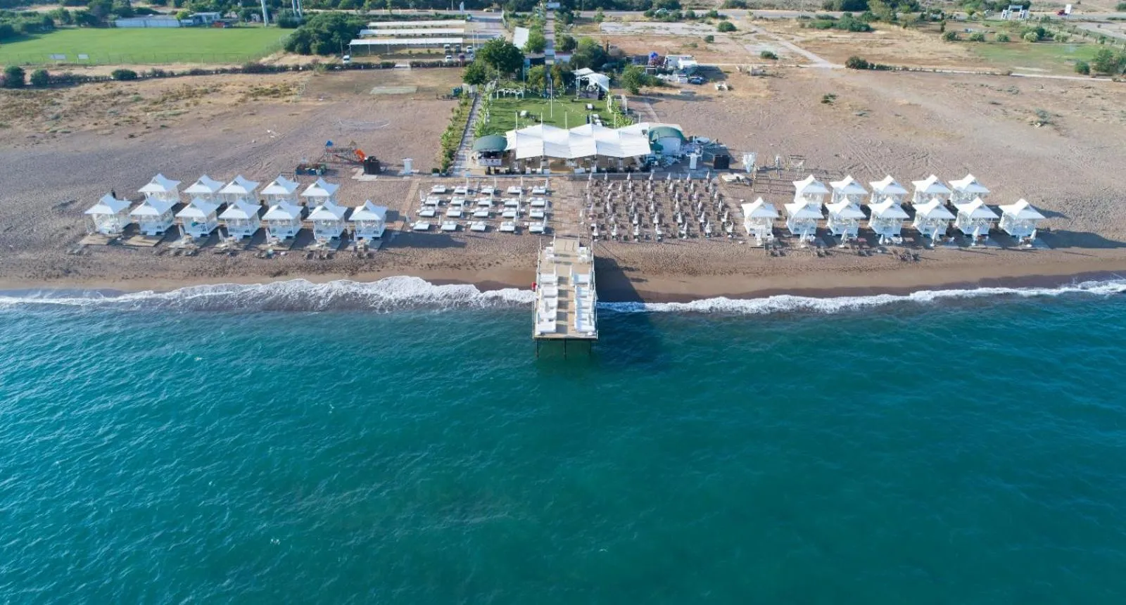 Beach in Gardenya Lara Suit Hotel