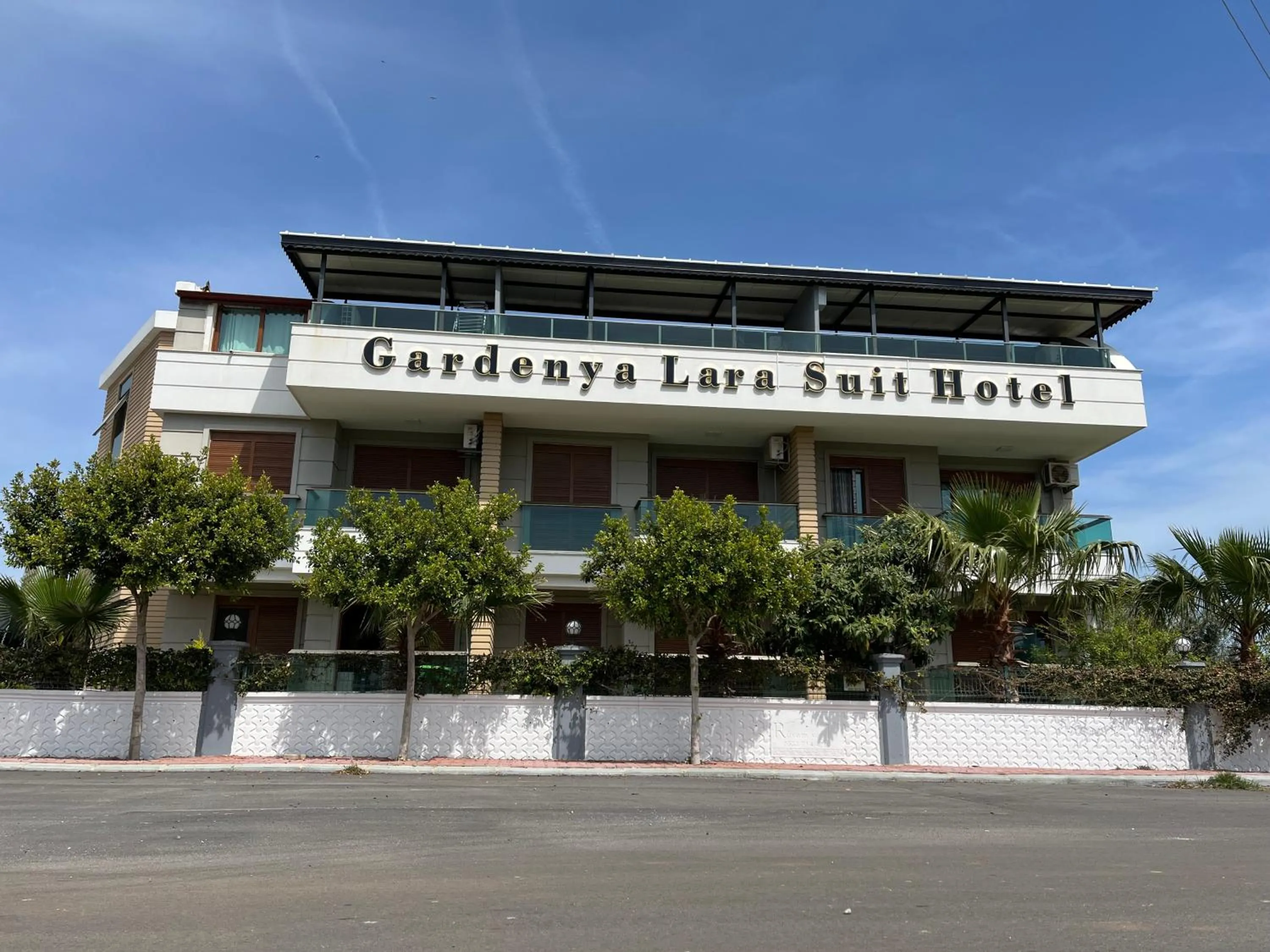 Property building in Gardenya Lara Suit Hotel