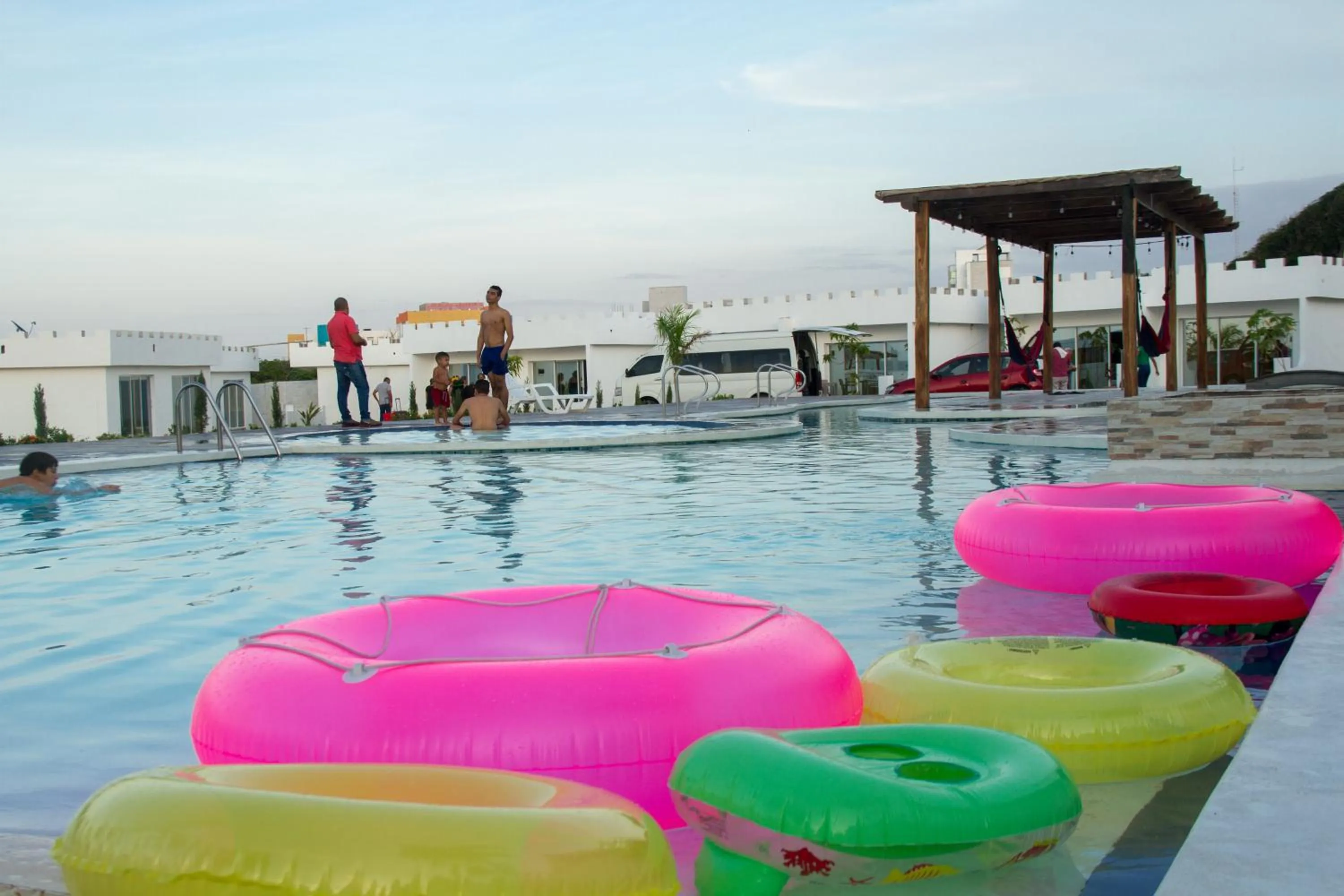 Swimming pool in Hotel Castillo del Mar
